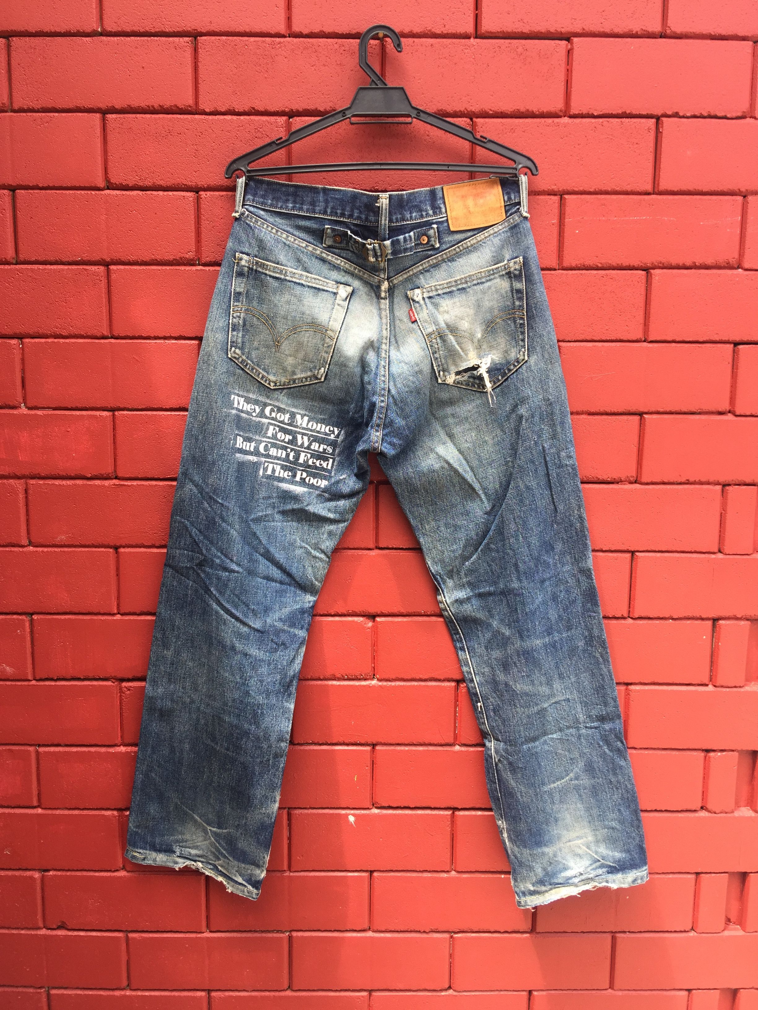 Levi's Vintage Clothing × Vintage Vintage Levis Big E Travis Scott Fashion Style Denim Size US 31 - 2 Thumbnail