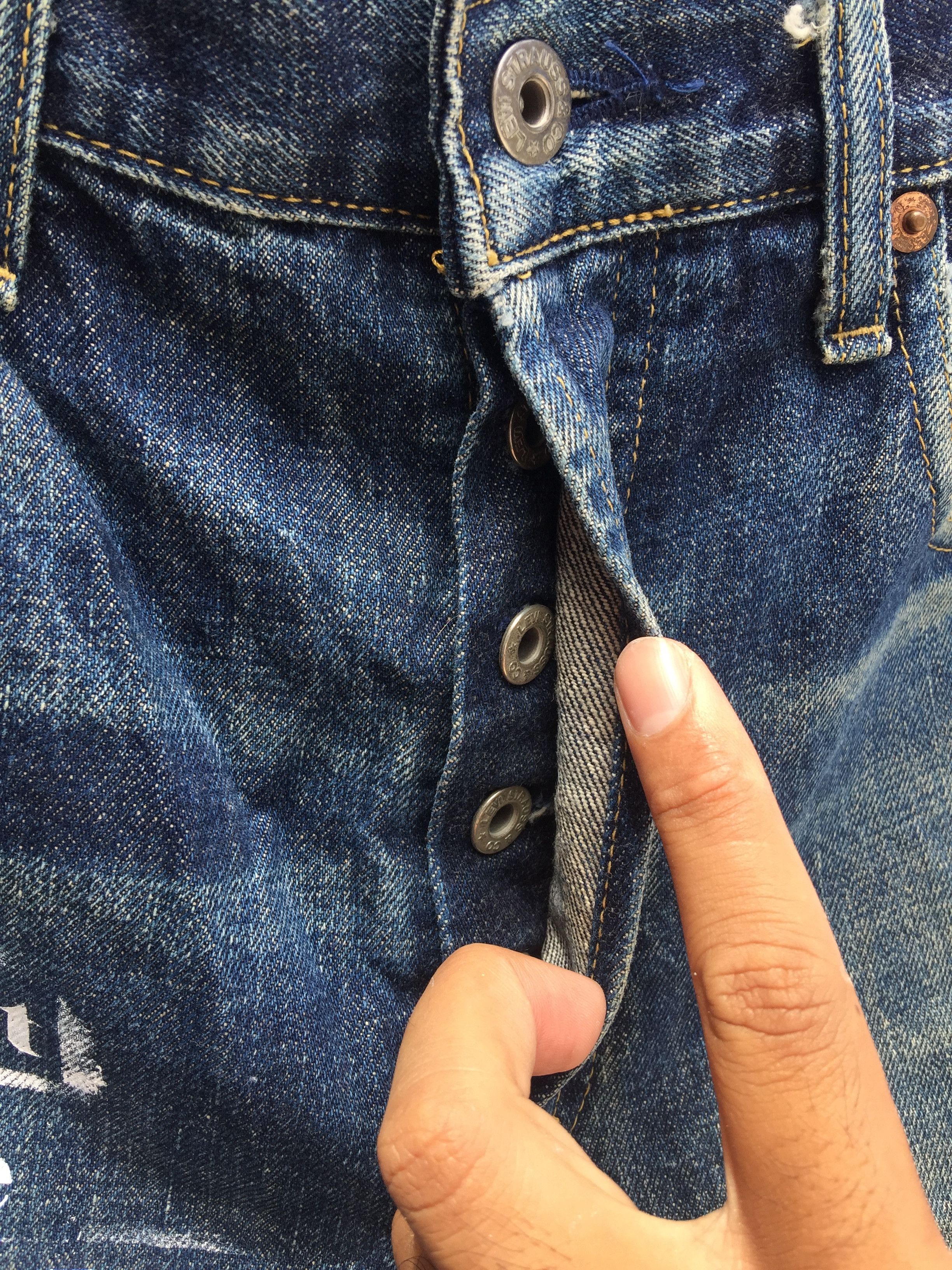 Levi's Vintage Clothing × Vintage Vintage Levis Big E Travis Scott Fashion Style Denim Size US 31 - 7 Thumbnail