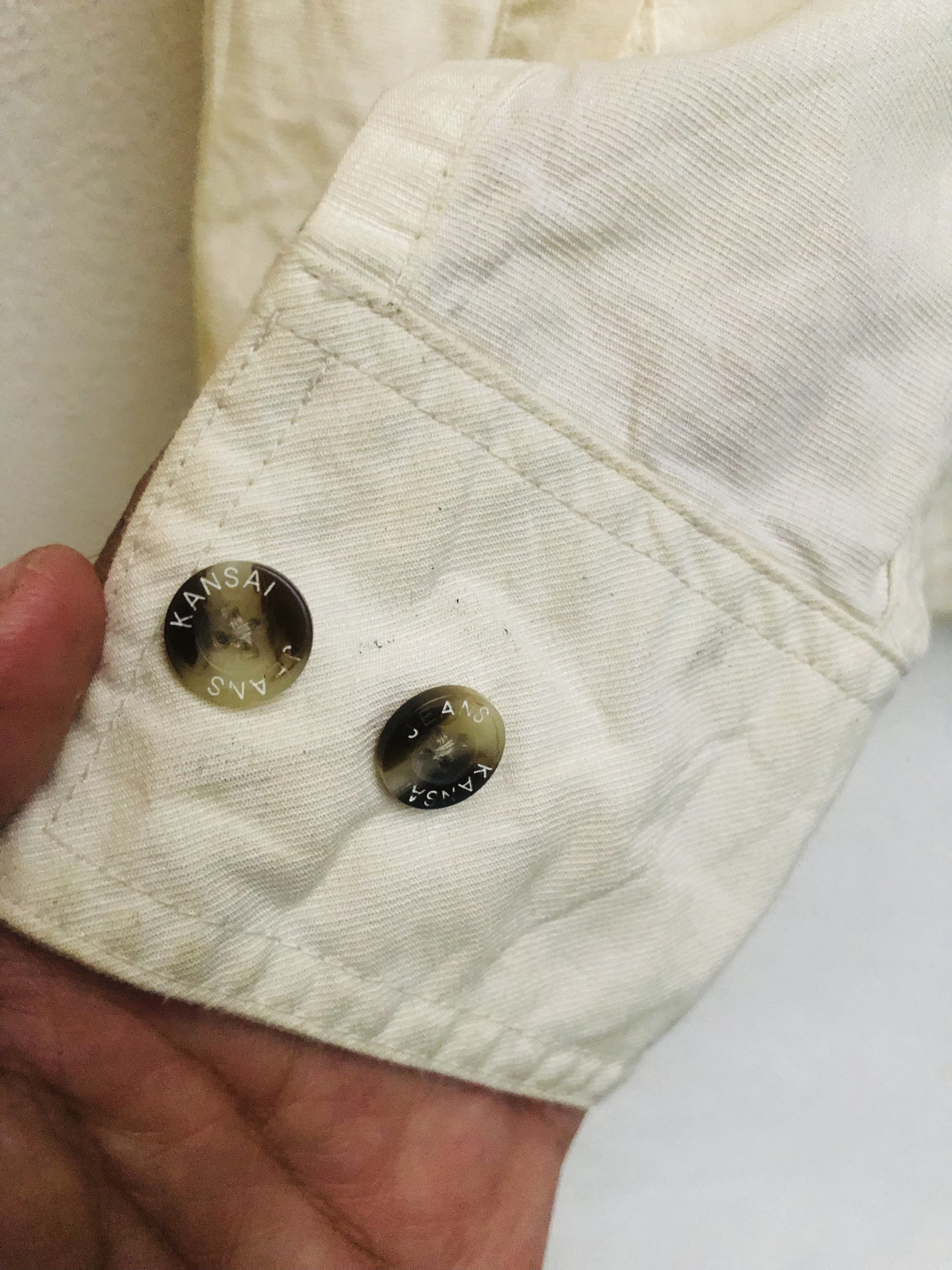 Japanese Brand × Vintage Vintage Kansai Yamamoto Designed Fashion Style Shirt Size US L / EU 52-54 / 3 - 10 Thumbnail