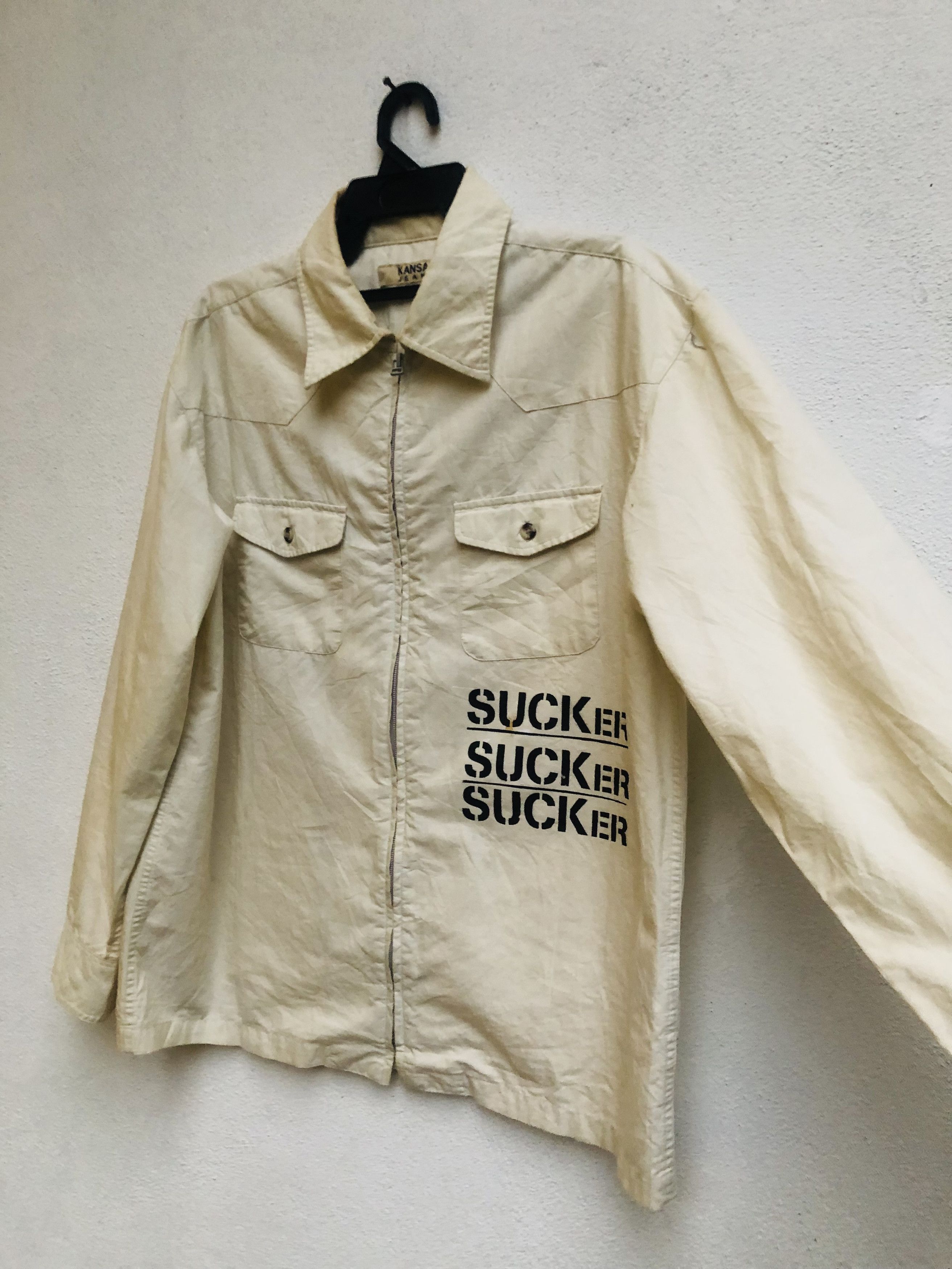 Japanese Brand × Vintage Vintage Kansai Yamamoto Designed Fashion Style Shirt Size US L / EU 52-54 / 3 - 5 Thumbnail