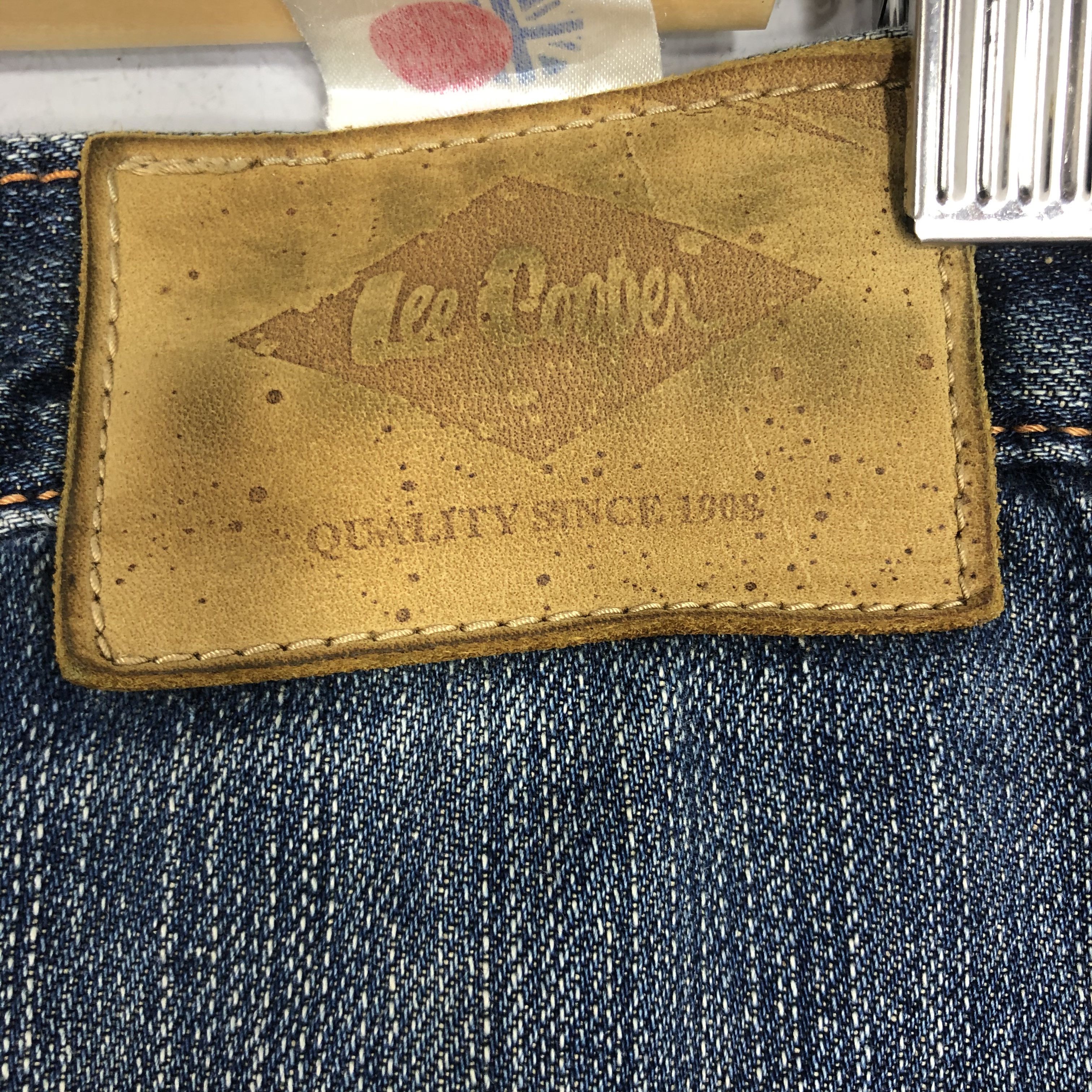 Distressed Lee Cooper Stone Washed Denim Ripped Jean