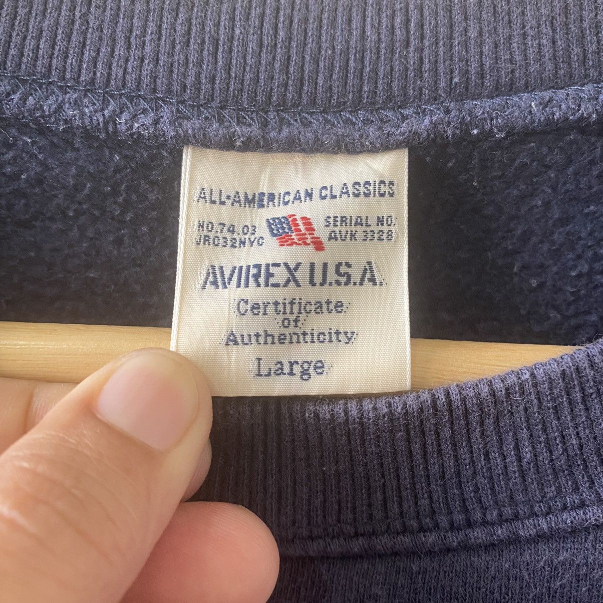 Avirex × Vintage Vintage x Avirex Sweatshirt Size US L / EU 52-54 / 3 - 5 Thumbnail