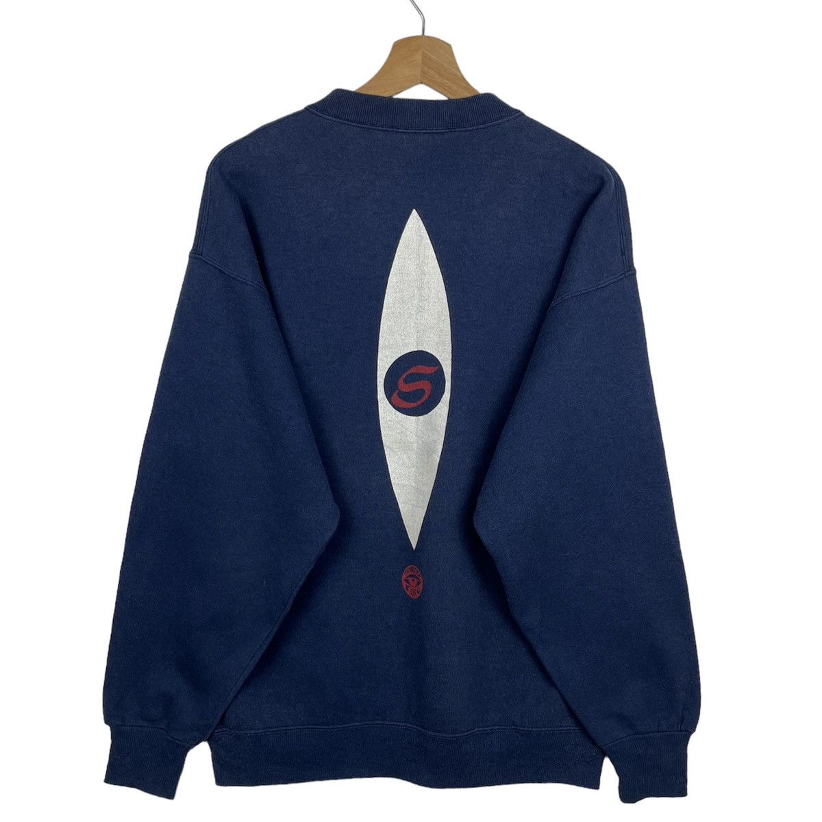 Hanes × Vintage Vintage Hanes Surf Board Made In Usa Sweatshirt Size US M / EU 48-50 / 2 - 2 Thumbnail