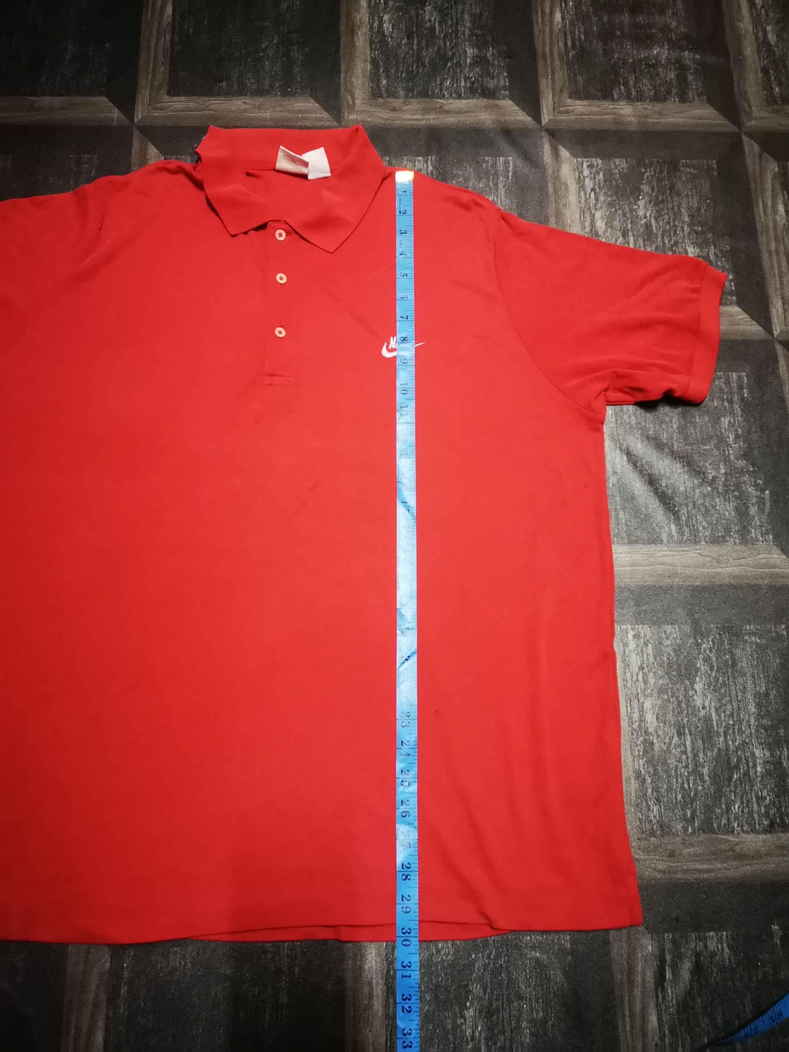 Nike Vintage Polo Nike (Red) Size US L / EU 52-54 / 3 - 10 Thumbnail