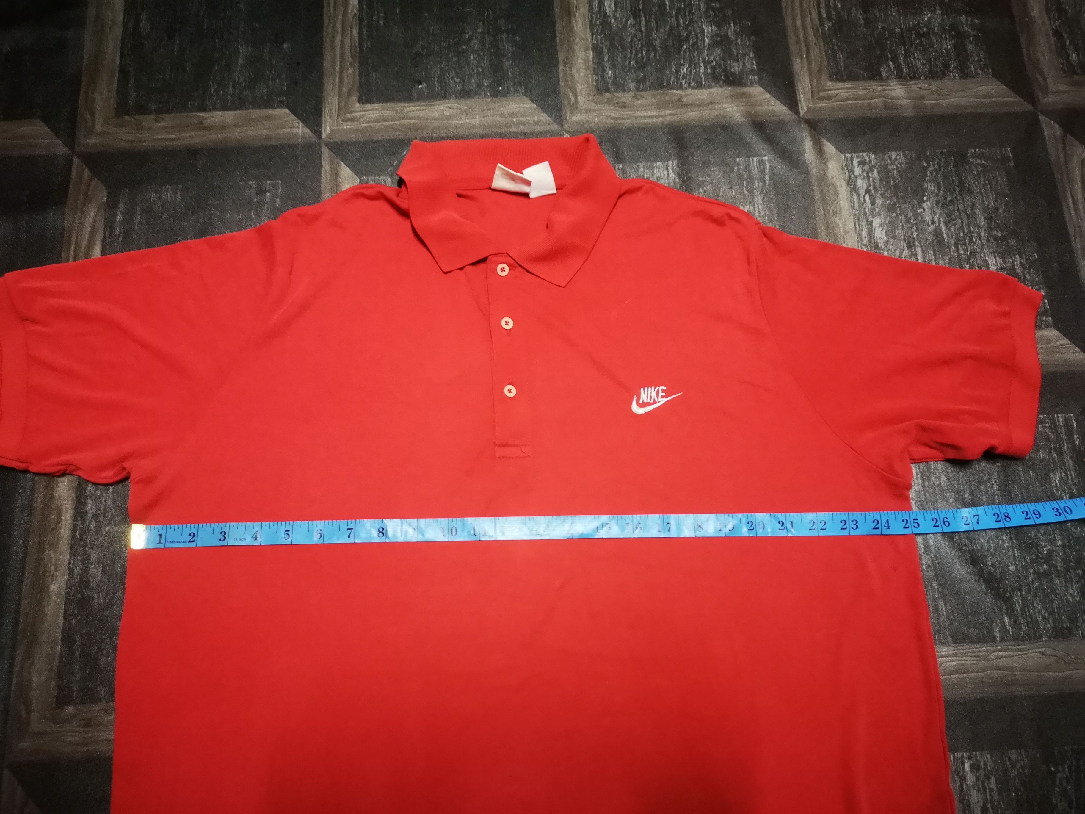 Nike Vintage Polo Nike (Red) Size US L / EU 52-54 / 3 - 9 Thumbnail