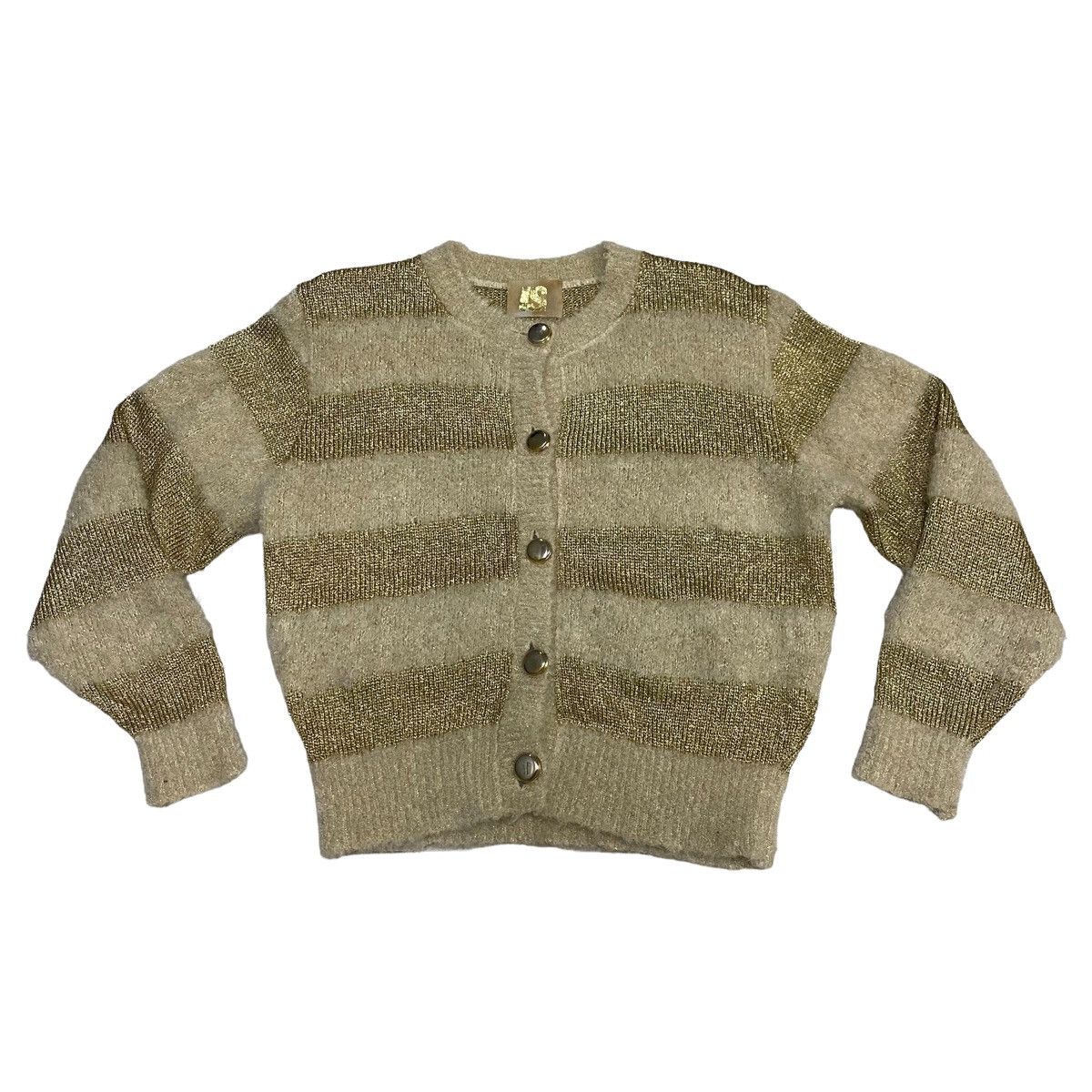 Issey Miyake × Japanese Brand × Tsumori Chisato RARE Issey Miyake IS novice cardigan chungky stripped knit Size M / US 6-8 / IT 42-44 - 5 Thumbnail