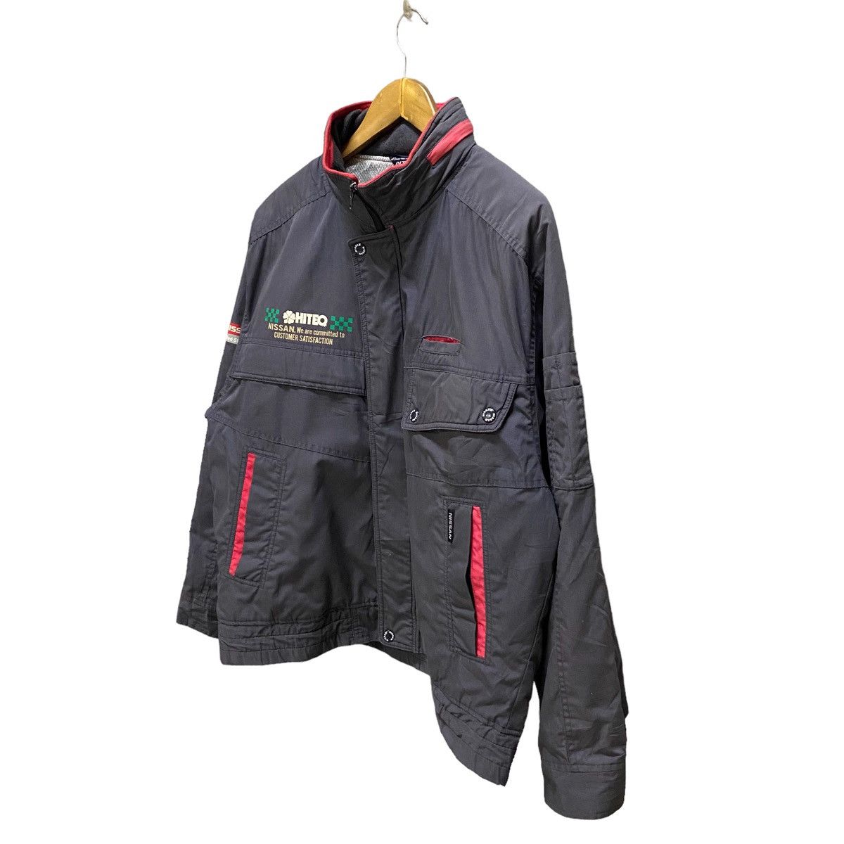 Japanese Brand × Sports Specialties × Vintage Vintage Nissan hiteq work jacket Size US L / EU 52-54 / 3 - 3 Thumbnail