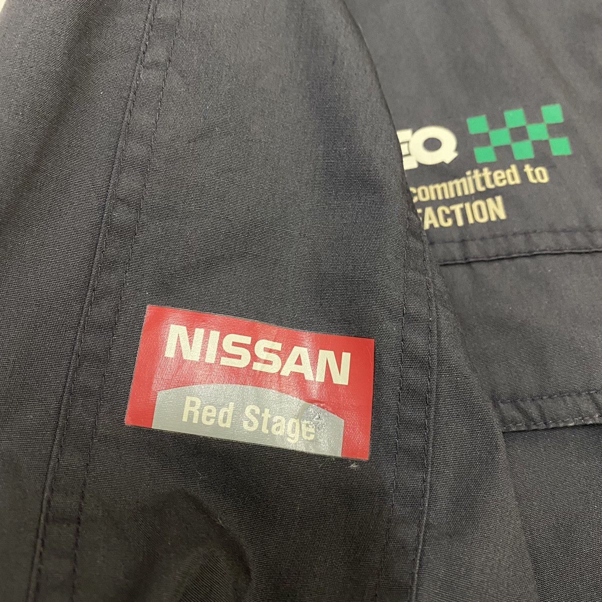 Japanese Brand × Sports Specialties × Vintage Vintage Nissan hiteq work jacket Size US L / EU 52-54 / 3 - 8 Thumbnail