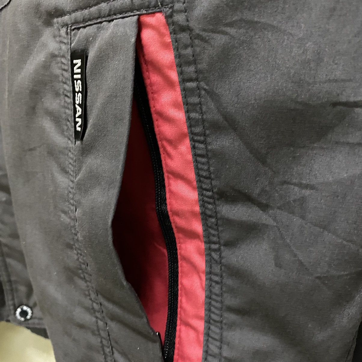 Japanese Brand × Sports Specialties × Vintage Vintage Nissan hiteq work jacket Size US L / EU 52-54 / 3 - 17 Thumbnail