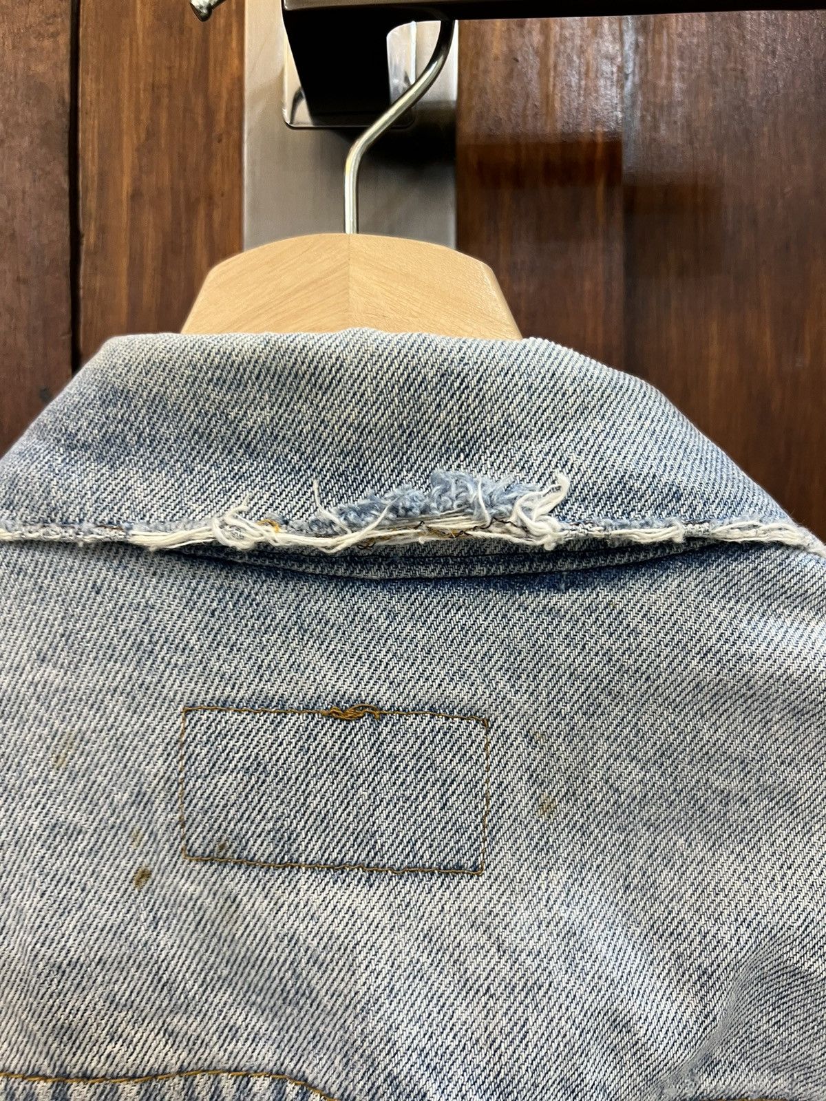 Levi's Vintage Custom Kurt Cobain Made in USA Denim Jacket Size US L / EU 52-54 / 3 - 11 Thumbnail