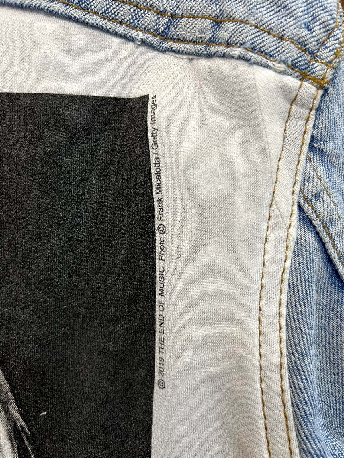 Levi's Vintage Custom Kurt Cobain Made in USA Denim Jacket Size US L / EU 52-54 / 3 - 10 Thumbnail
