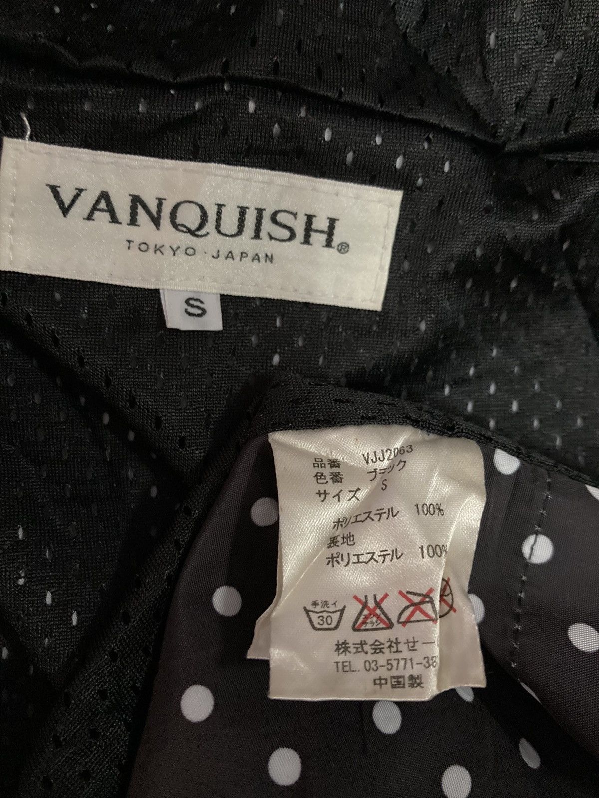 Japanese Brand × Vanquish Vanquish Tokyo Japan Polka Dot Jacket Size US S / EU 44-46 / 1 - 6 Thumbnail