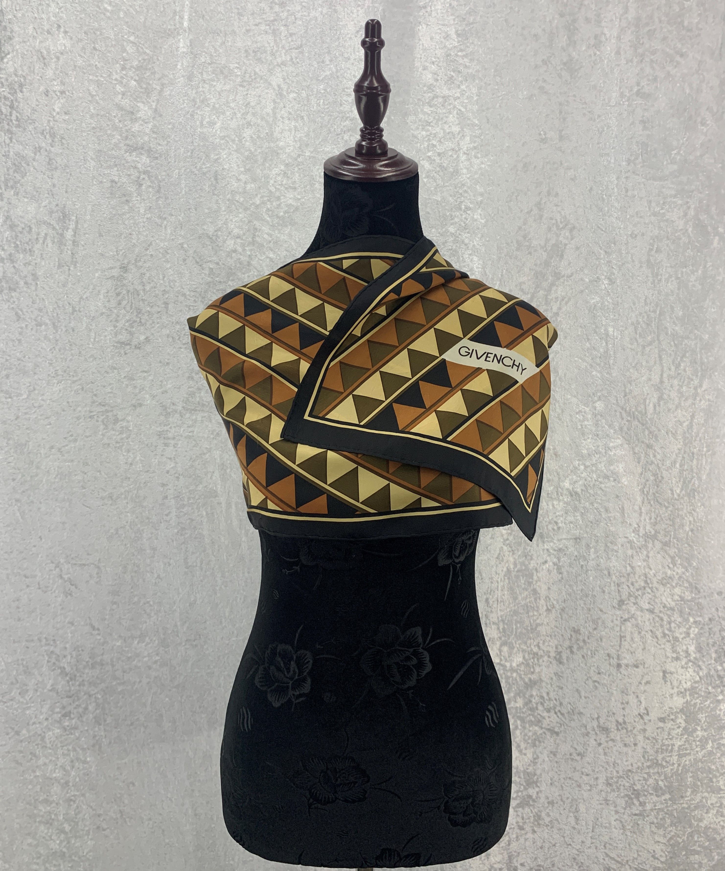 Vintage Givenchy Stole Silk Scarf / Square Scarf - SCA101