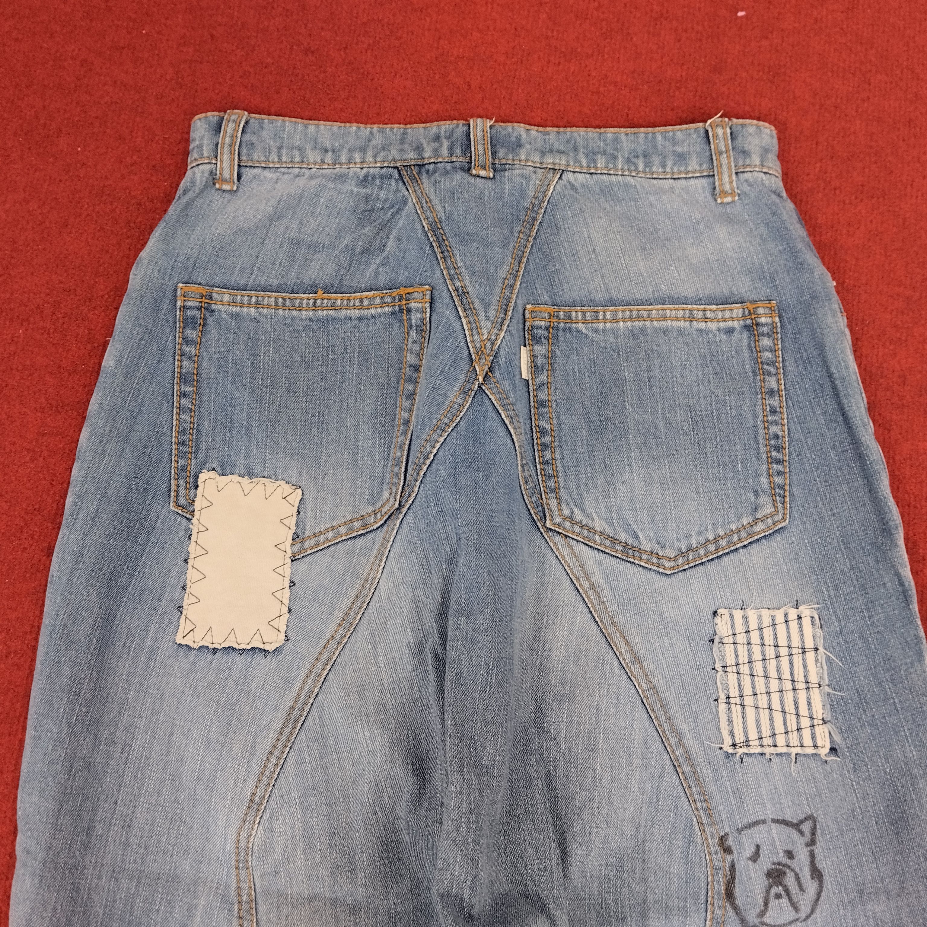 Issey Miyake Ne-Net Japanese Designer Brand Rare Fashion Style Jeans Size US 30 / EU 46 - 6 Thumbnail
