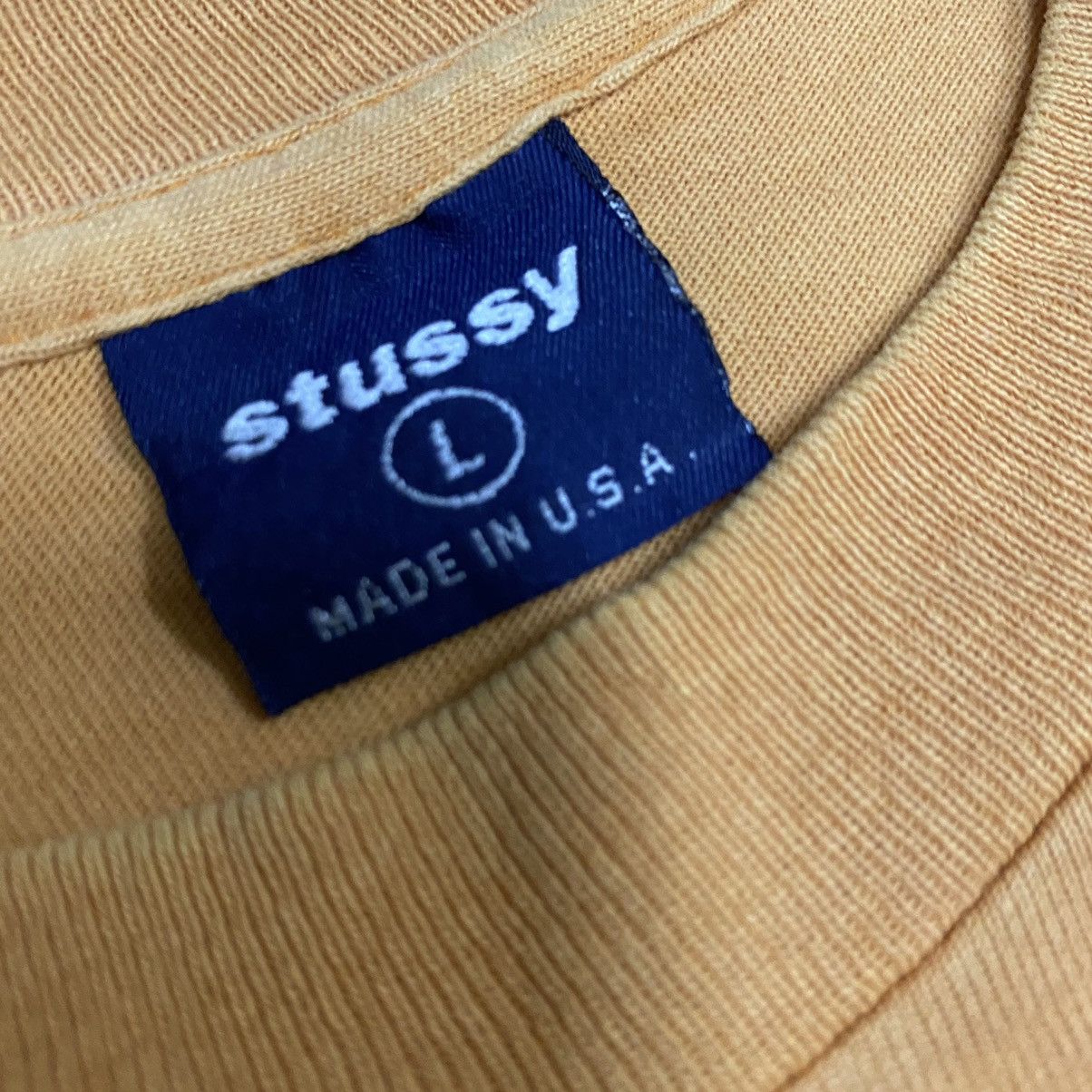 Stussy × Vintage Stussy S80 vintage 80s embroidery logo Size US L / EU 52-54 / 3 - 3 Thumbnail