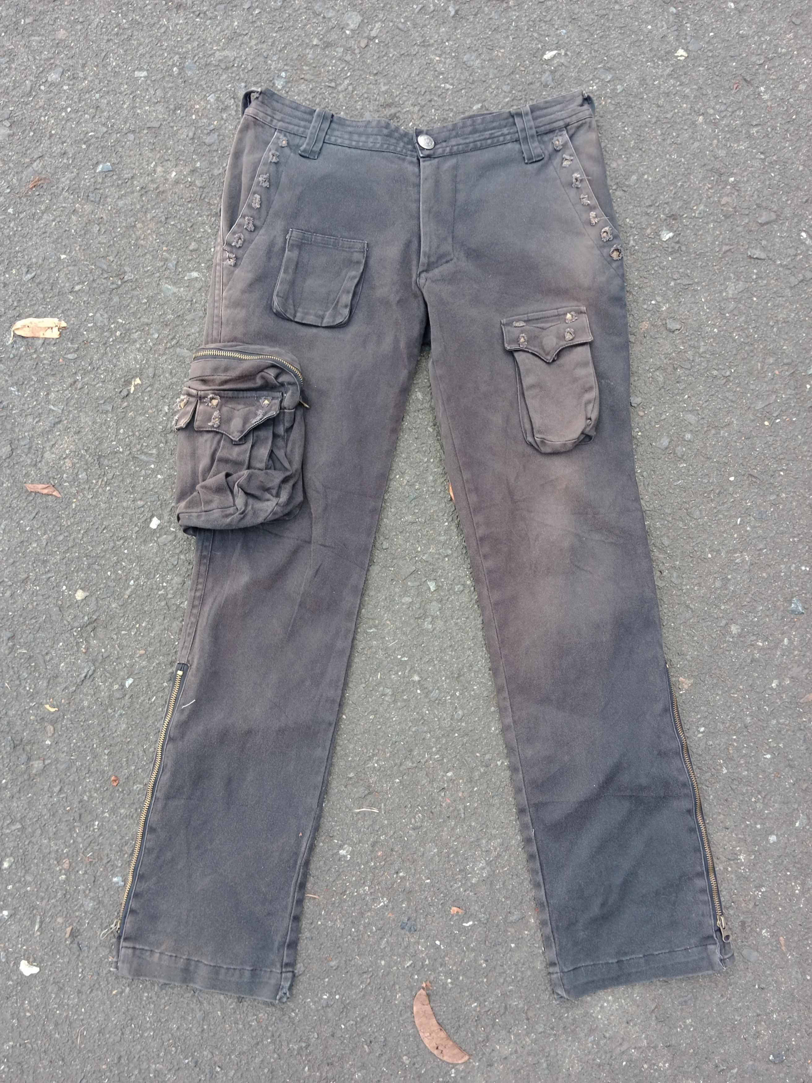 Vintage RARE 🎌🇯🇵 Semantic Design Sunfaded 3D Pockets Cargo Size US 32 / EU 48 - 1 Thumbnail