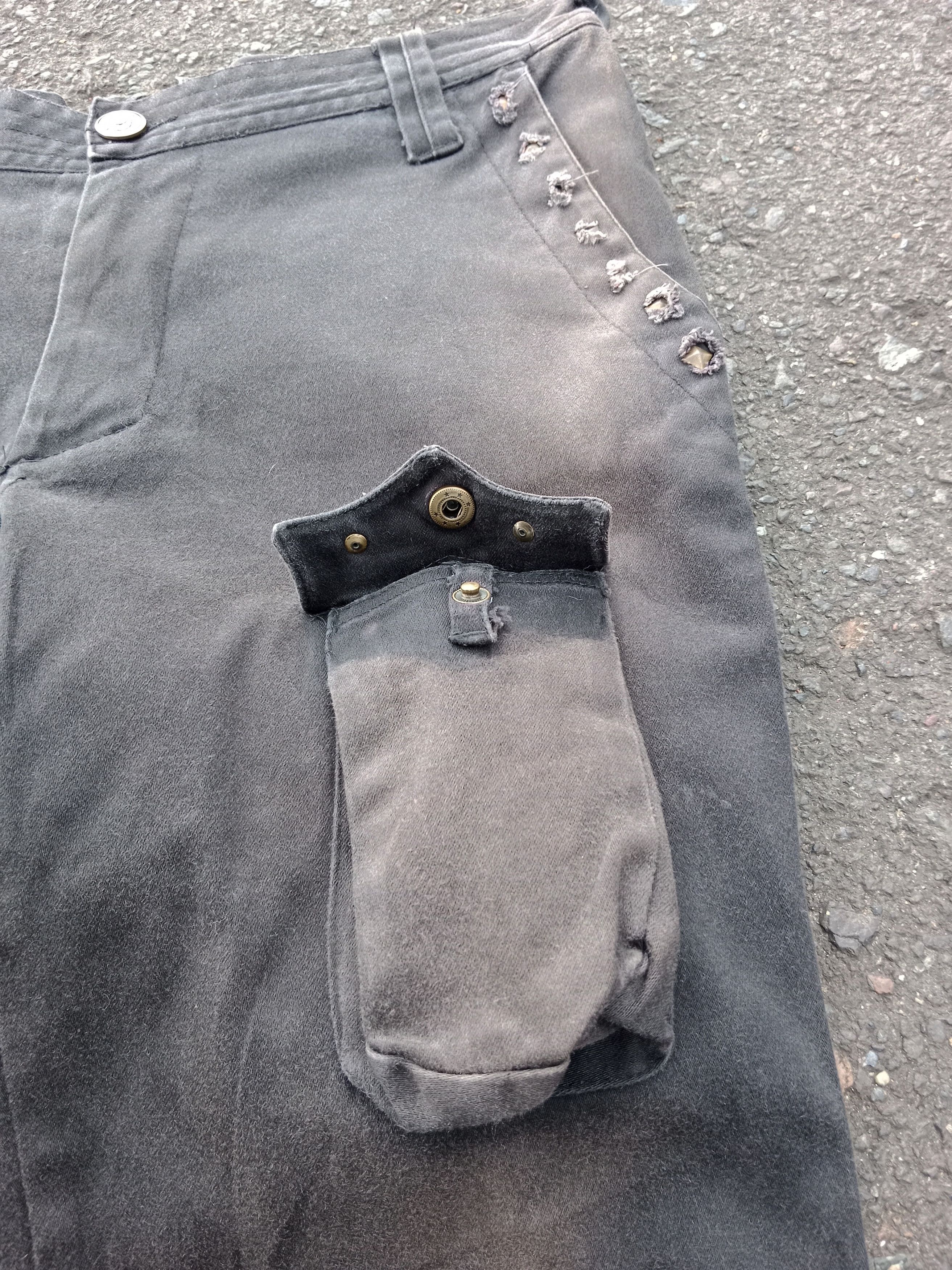 Vintage RARE 🎌🇯🇵 Semantic Design Sunfaded 3D Pockets Cargo Size US 32 / EU 48 - 7 Thumbnail
