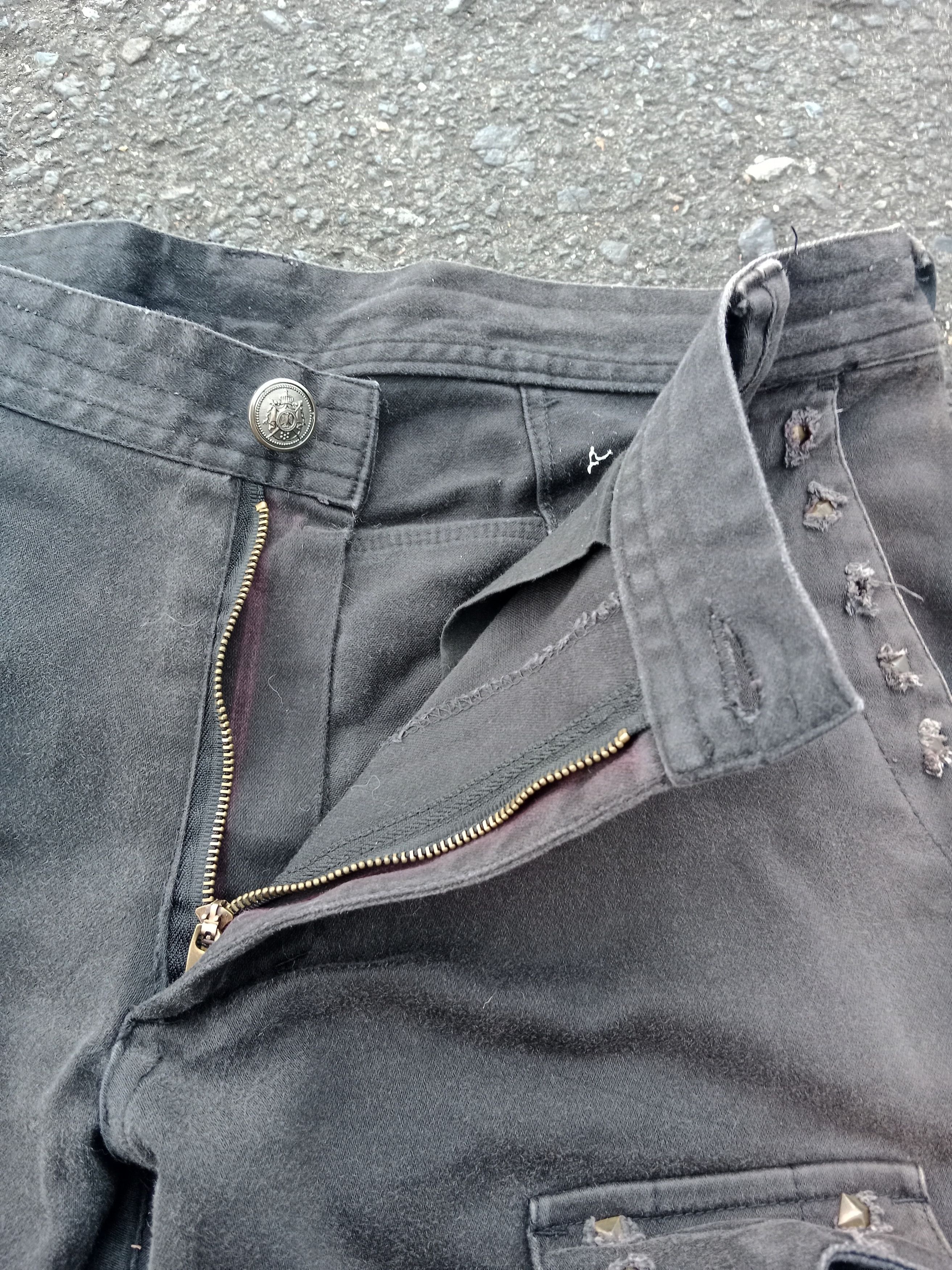 Vintage RARE 🎌🇯🇵 Semantic Design Sunfaded 3D Pockets Cargo Size US 32 / EU 48 - 6 Thumbnail