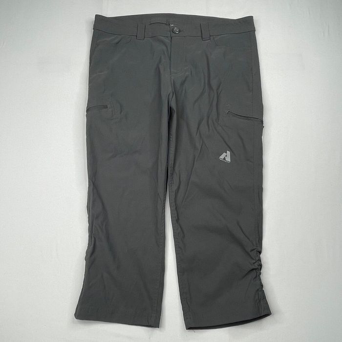 Eddie Bauer Eddie Bauer Capri Womens 10 Gray Cropped Pants First Ascent