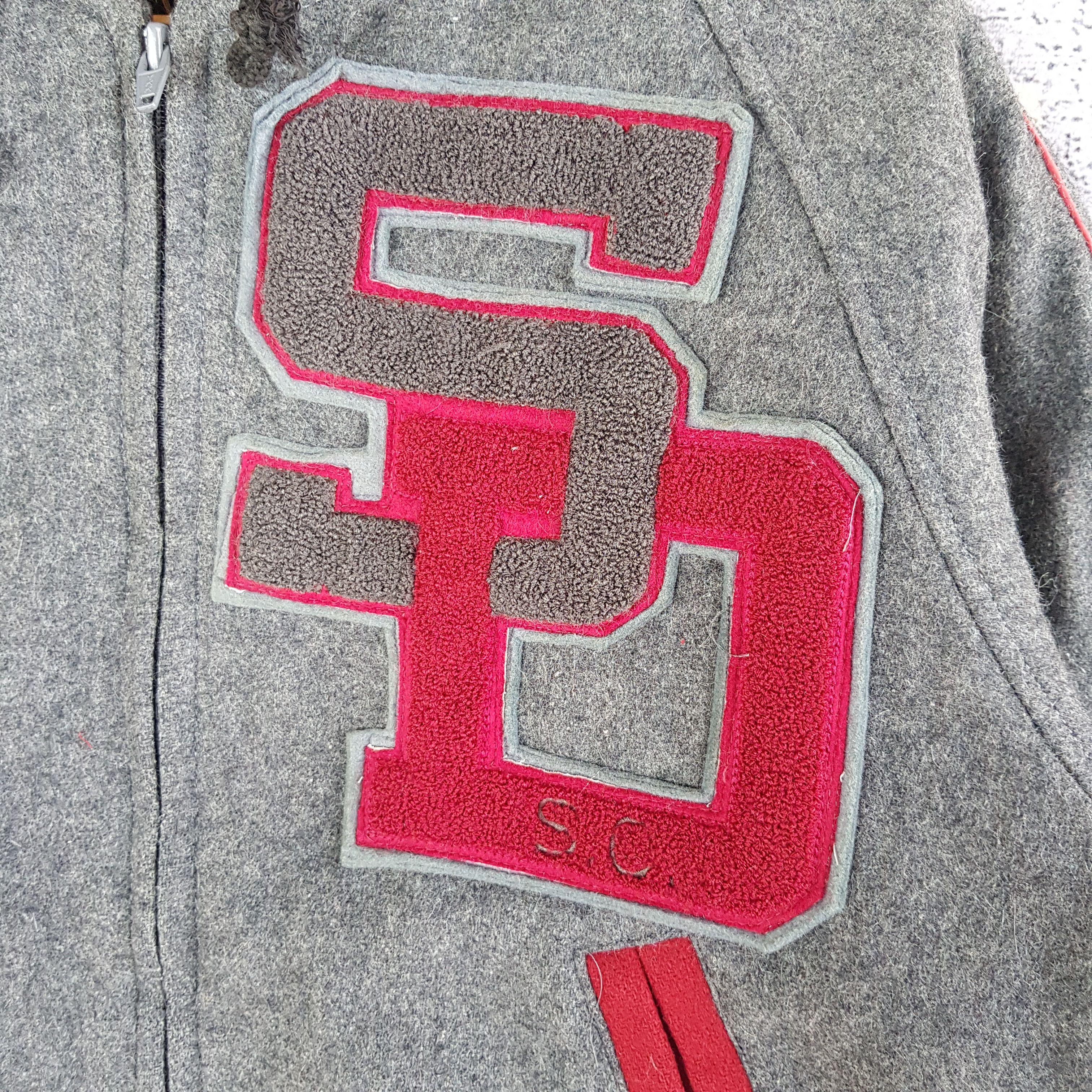 Japanese Brand × Vintage Vintage VOX Varsity Jacket Letterman Hoodie Wool Jacket Size US L / EU 52-54 / 3 - 6 Thumbnail