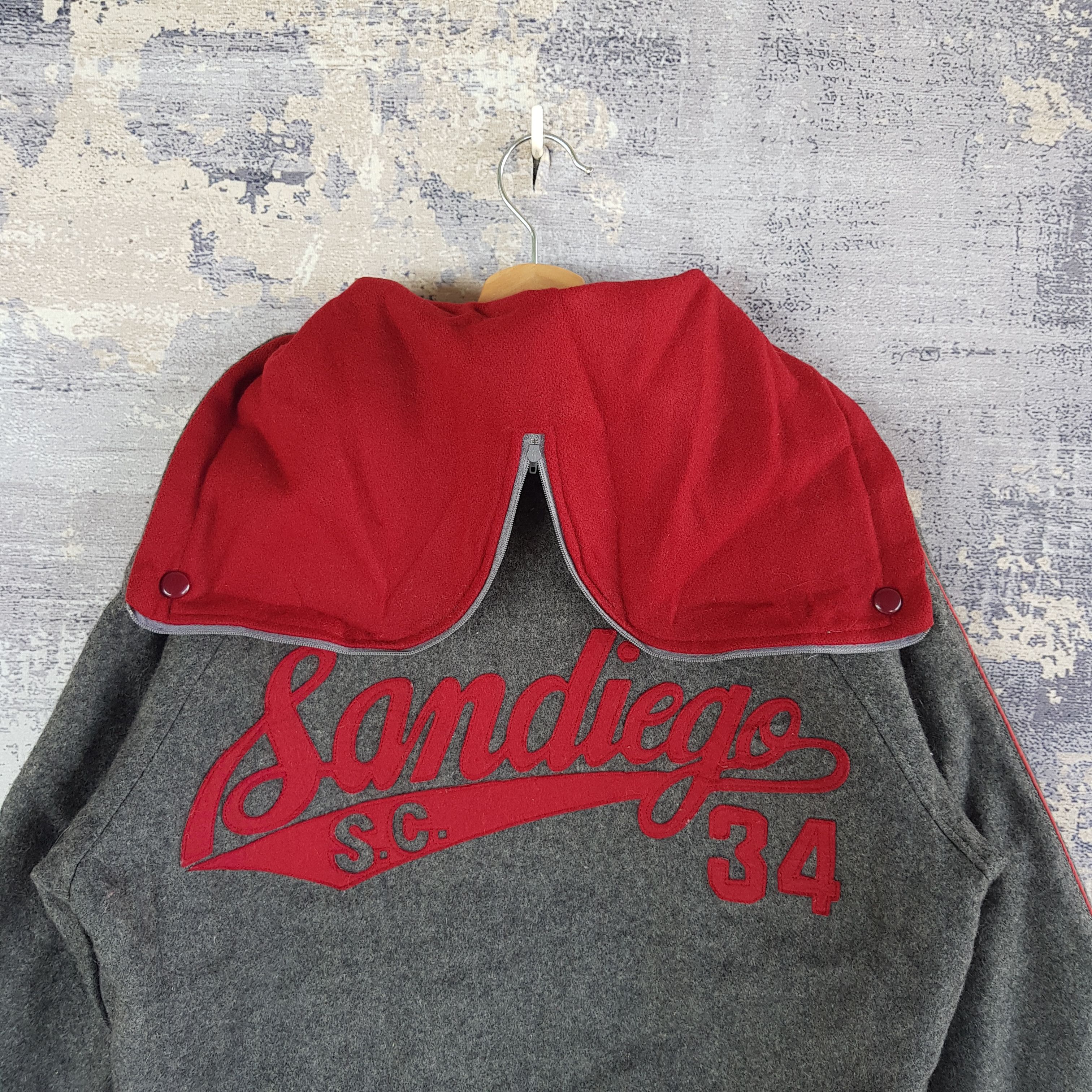 Japanese Brand × Vintage Vintage VOX Varsity Jacket Letterman Hoodie Wool Jacket Size US L / EU 52-54 / 3 - 8 Thumbnail