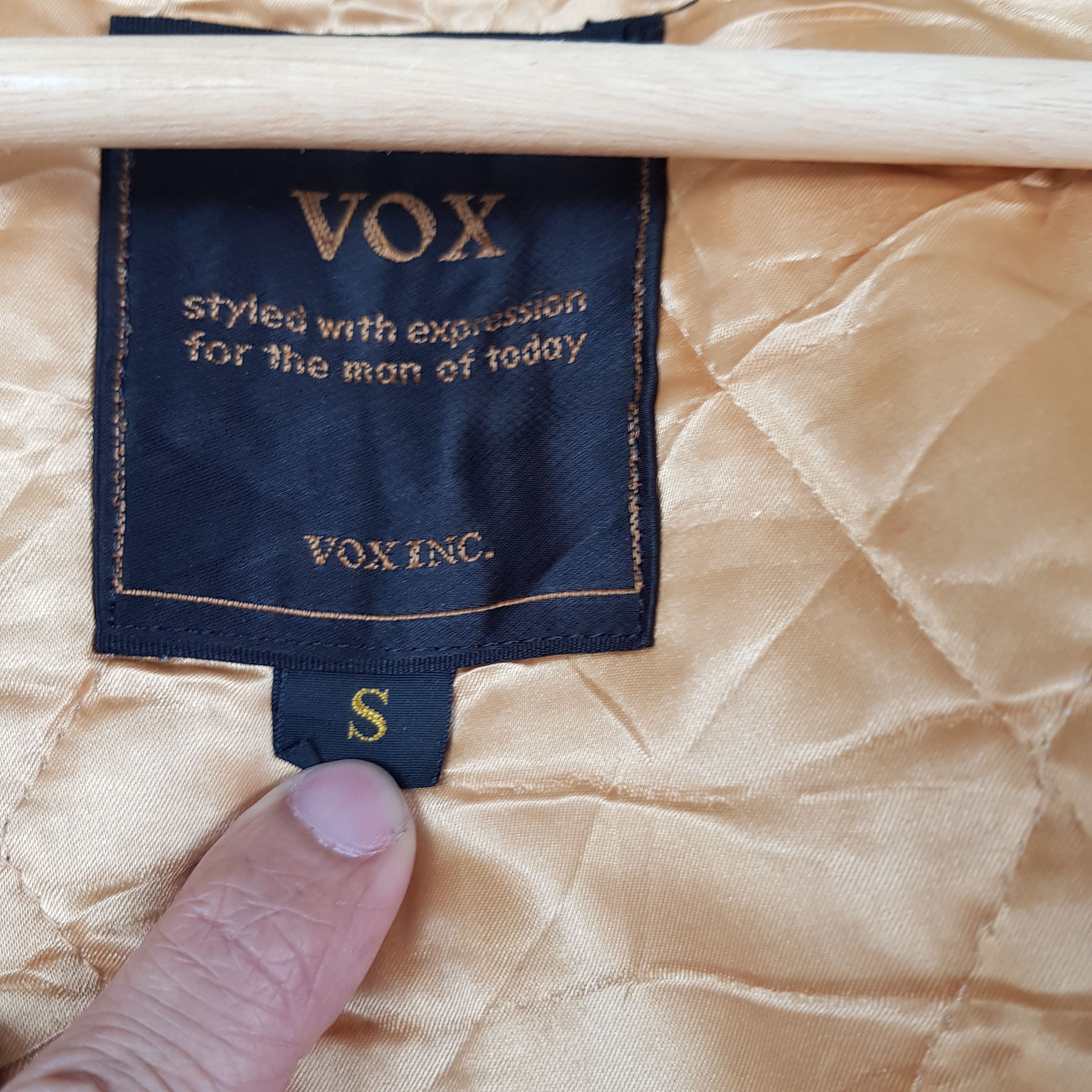 Japanese Brand × Vintage Vintage VOX Varsity Jacket Letterman Hoodie Wool Jacket Size US L / EU 52-54 / 3 - 12 Thumbnail
