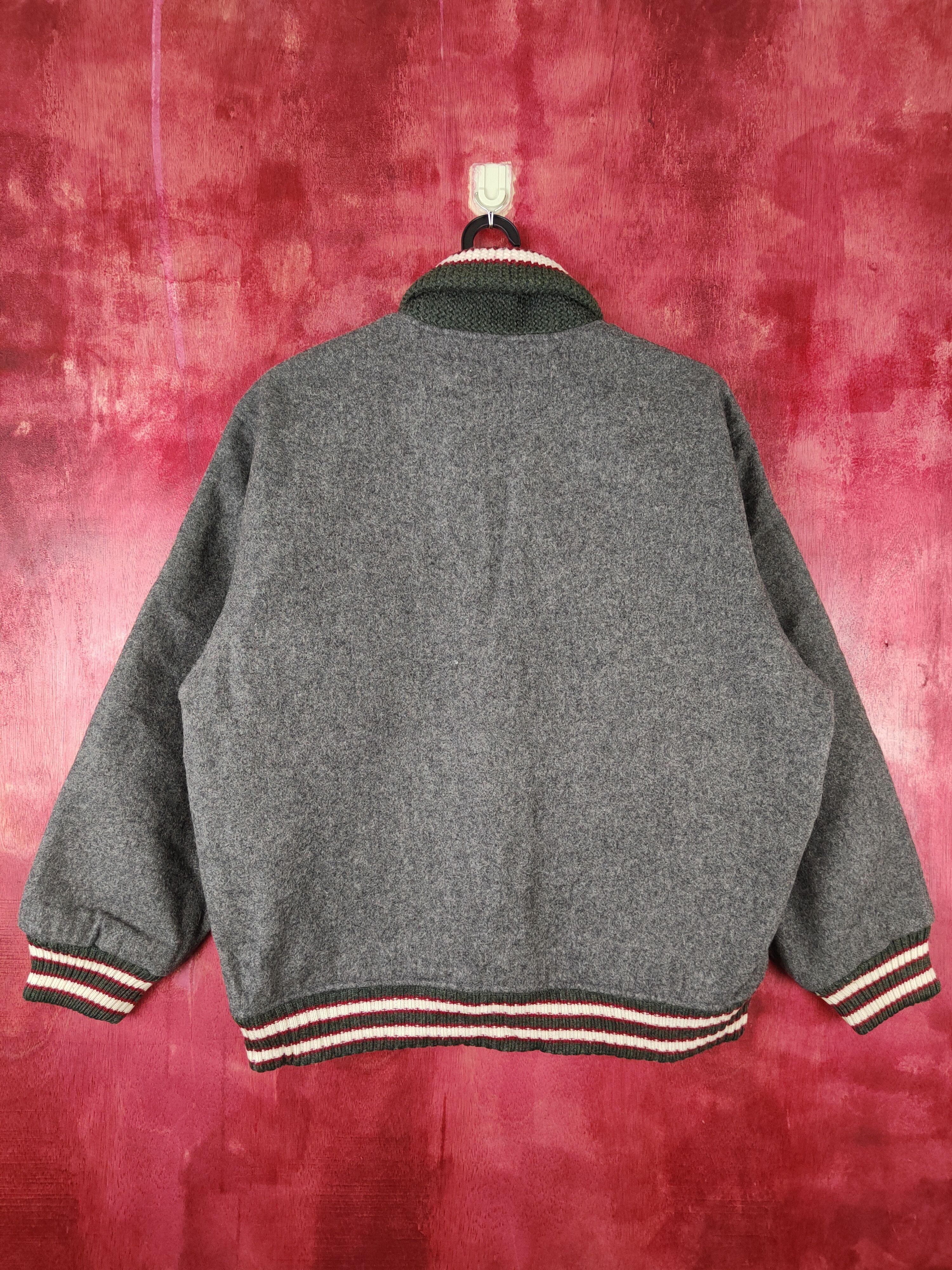 Vintage DL Troy Bros-Offense Club Gray Varsity jacket #5181 Size US M / EU 48-50 / 2 - 8 Thumbnail