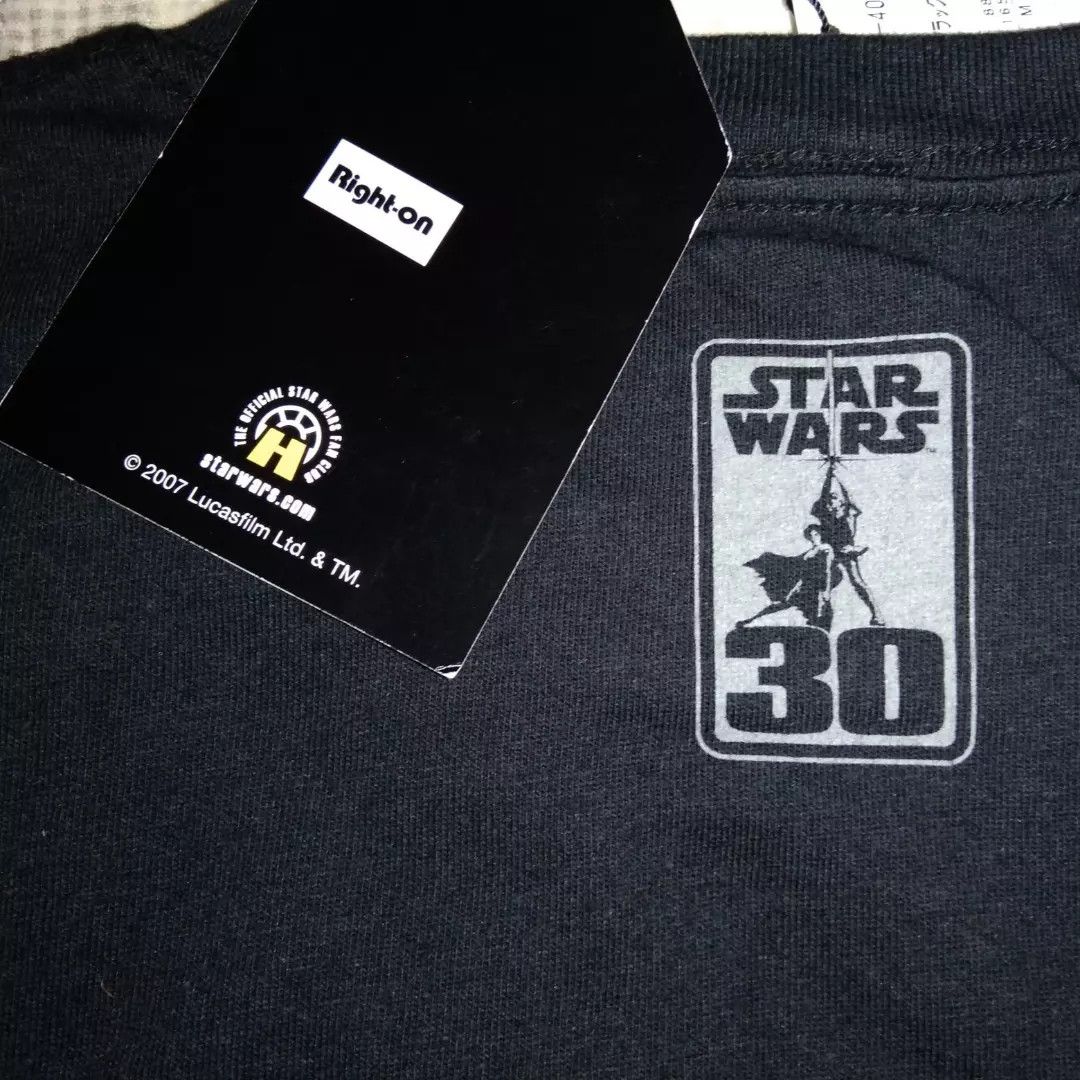 Star Wars Deadstock NOS VTG Star Wars Darth Vader tshirt Size US S / EU 44-46 / 1 - 3 Thumbnail