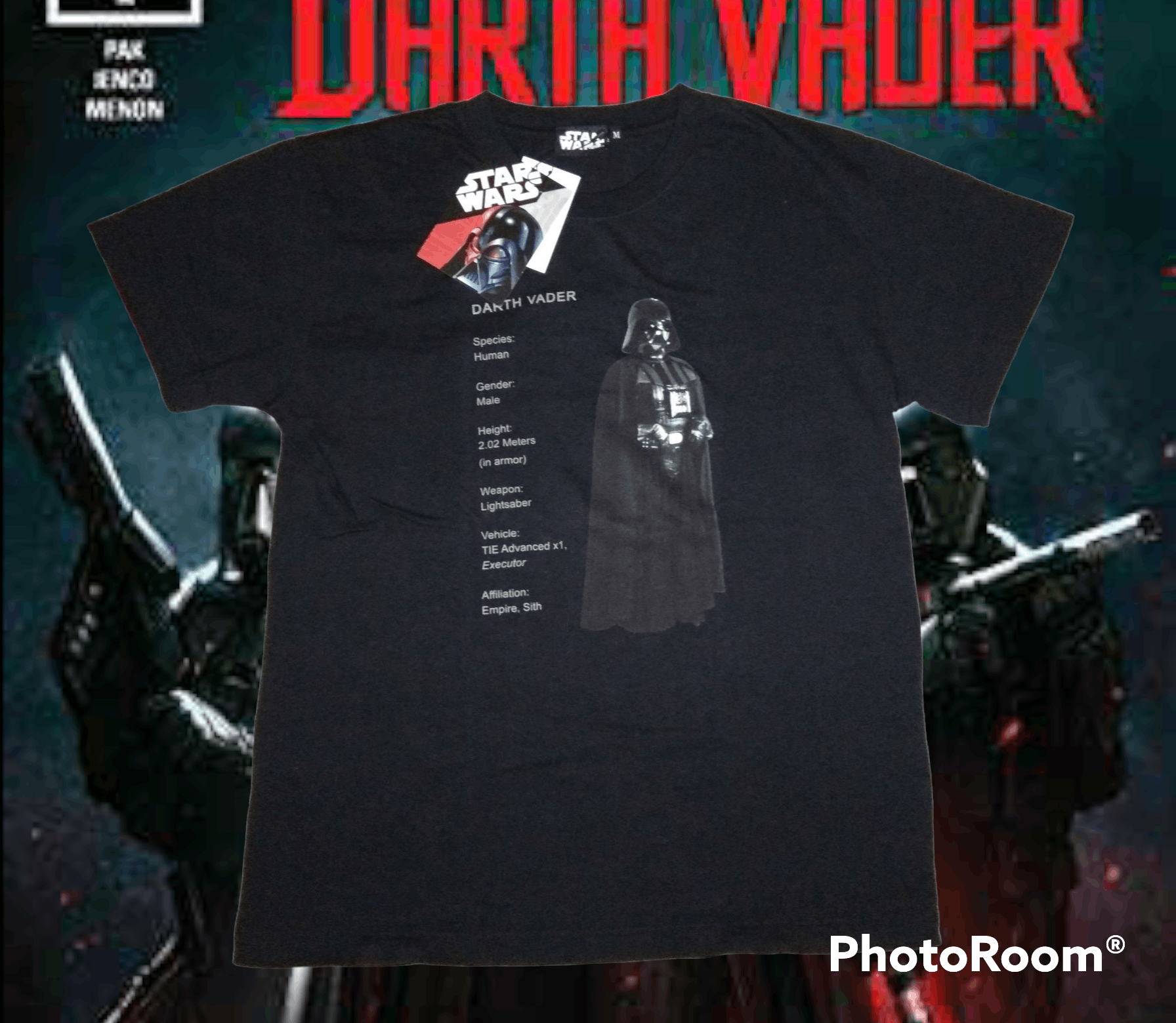 Star Wars Deadstock NOS VTG Star Wars Darth Vader tshirt Size US S / EU 44-46 / 1 - 2 Thumbnail