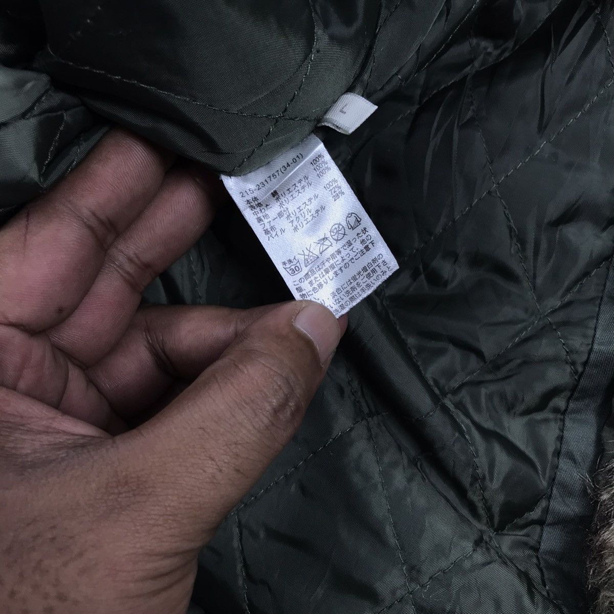 Designer × Japanese Brand × Vintage Vintage Japanese Designer Olive Green Fishtail Parka Jacket Size US M / EU 48-50 / 2 - 10 Thumbnail