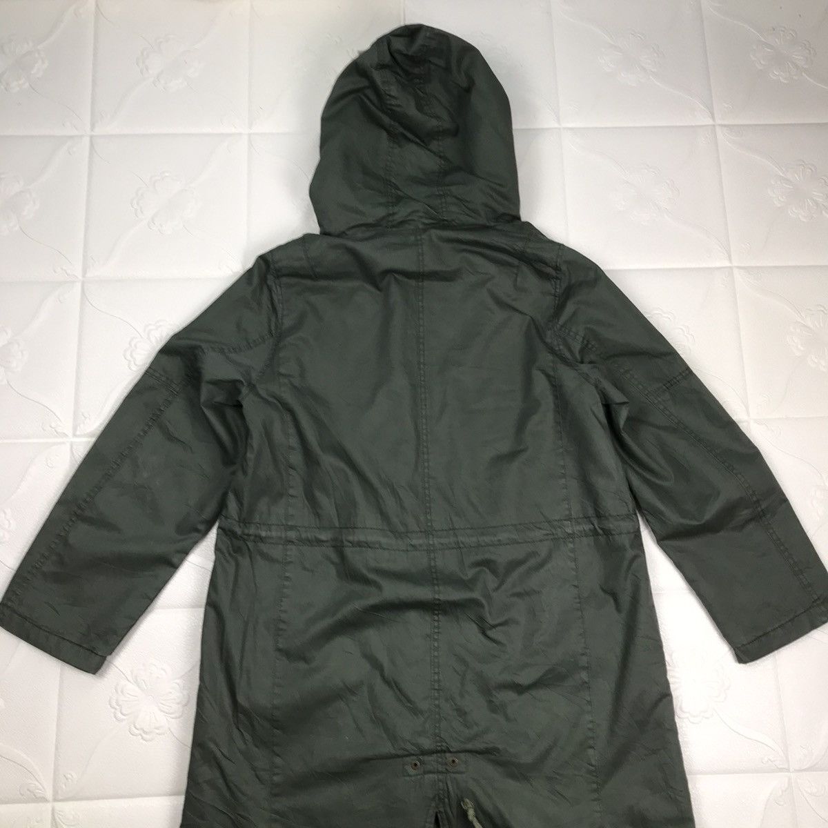 Designer × Japanese Brand × Vintage Vintage Japanese Designer Olive Green Fishtail Parka Jacket Size US M / EU 48-50 / 2 - 7 Thumbnail
