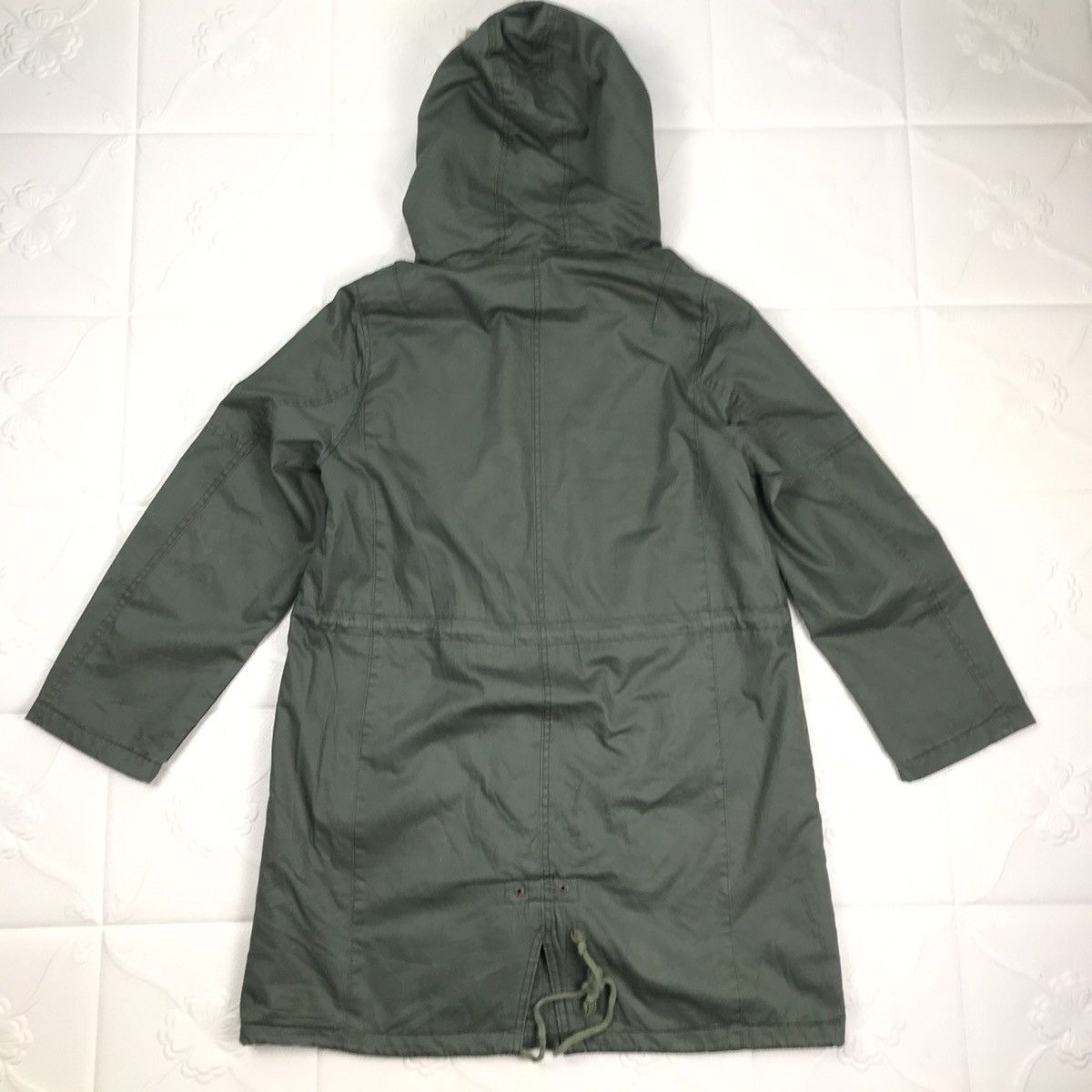 Designer × Japanese Brand × Vintage Vintage Japanese Designer Olive Green Fishtail Parka Jacket Size US M / EU 48-50 / 2 - 6 Thumbnail