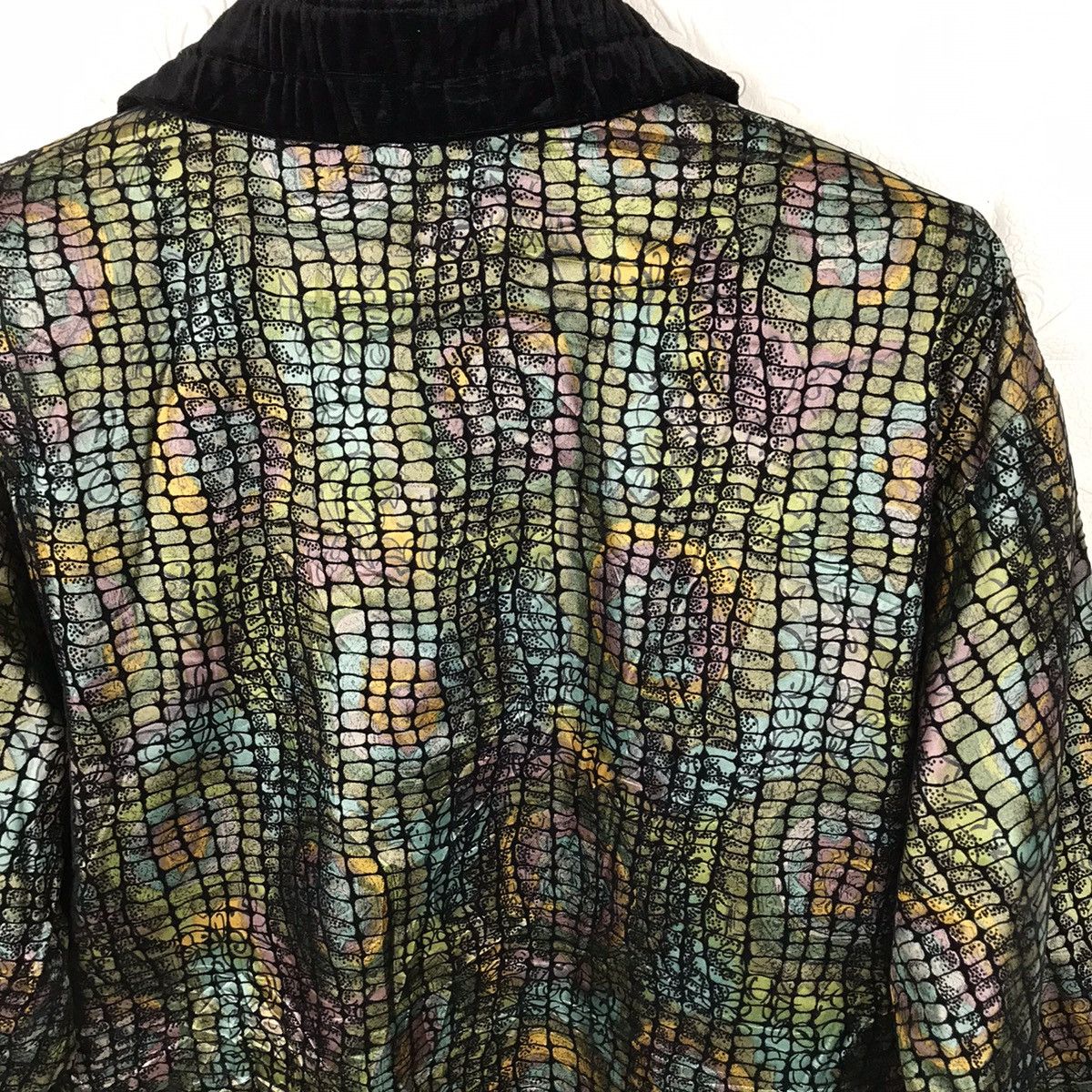 Designer × Japanese Brand × Vintage Vintage Japanese Elegance Fashion Rainbow Light Jacket Size M / US 6-8 / IT 42-44 - 10 Thumbnail