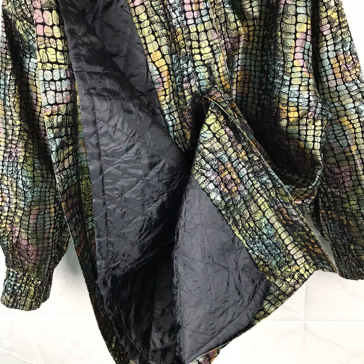 Designer × Japanese Brand × Vintage Vintage Japanese Elegance Fashion Rainbow Light Jacket Size M / US 6-8 / IT 42-44 - 7 Thumbnail