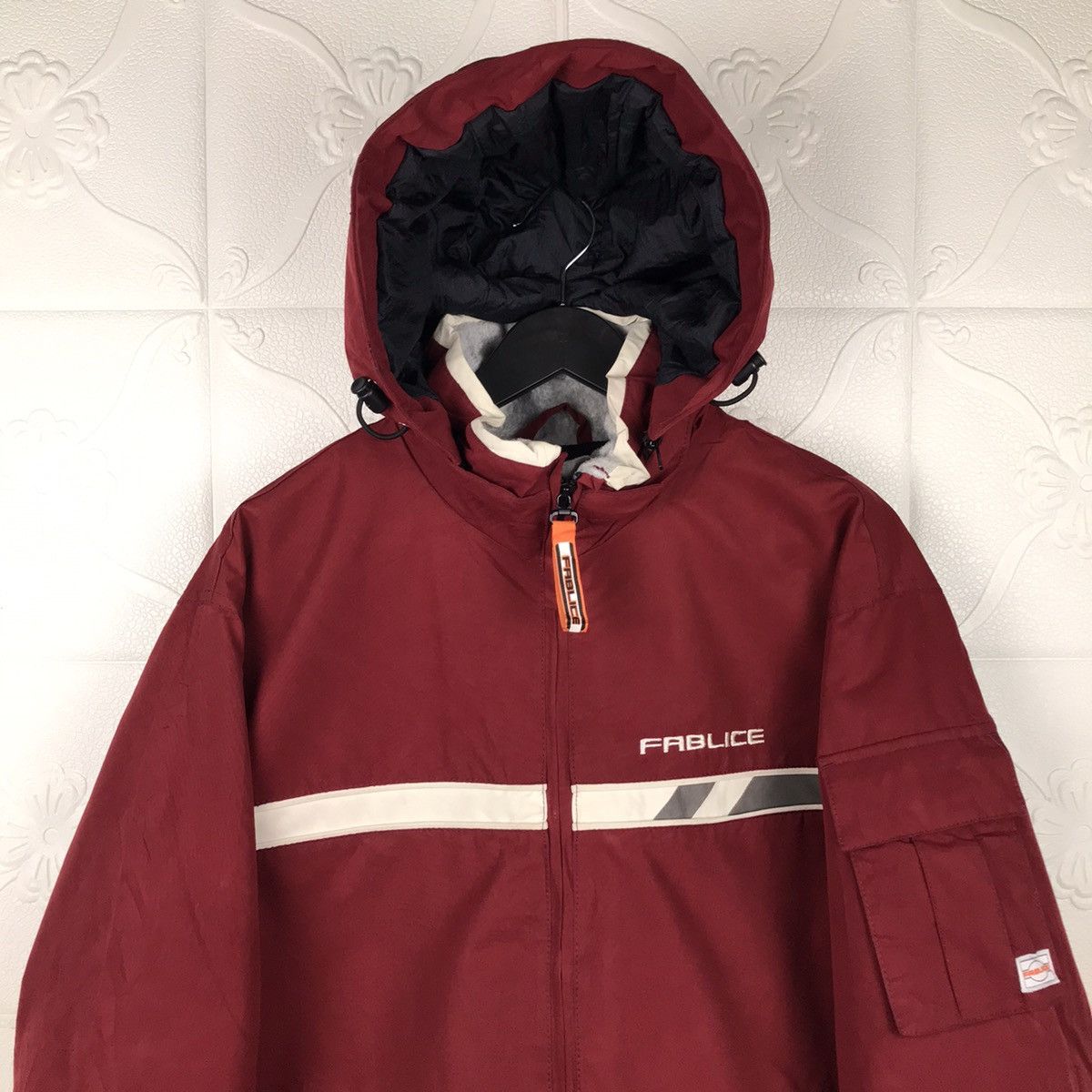 Japanese Brand × Vintage Vintage 90s Fablice Thinsulate Insulation Hooded Jacket Size US L / EU 52-54 / 3 - 2 Thumbnail