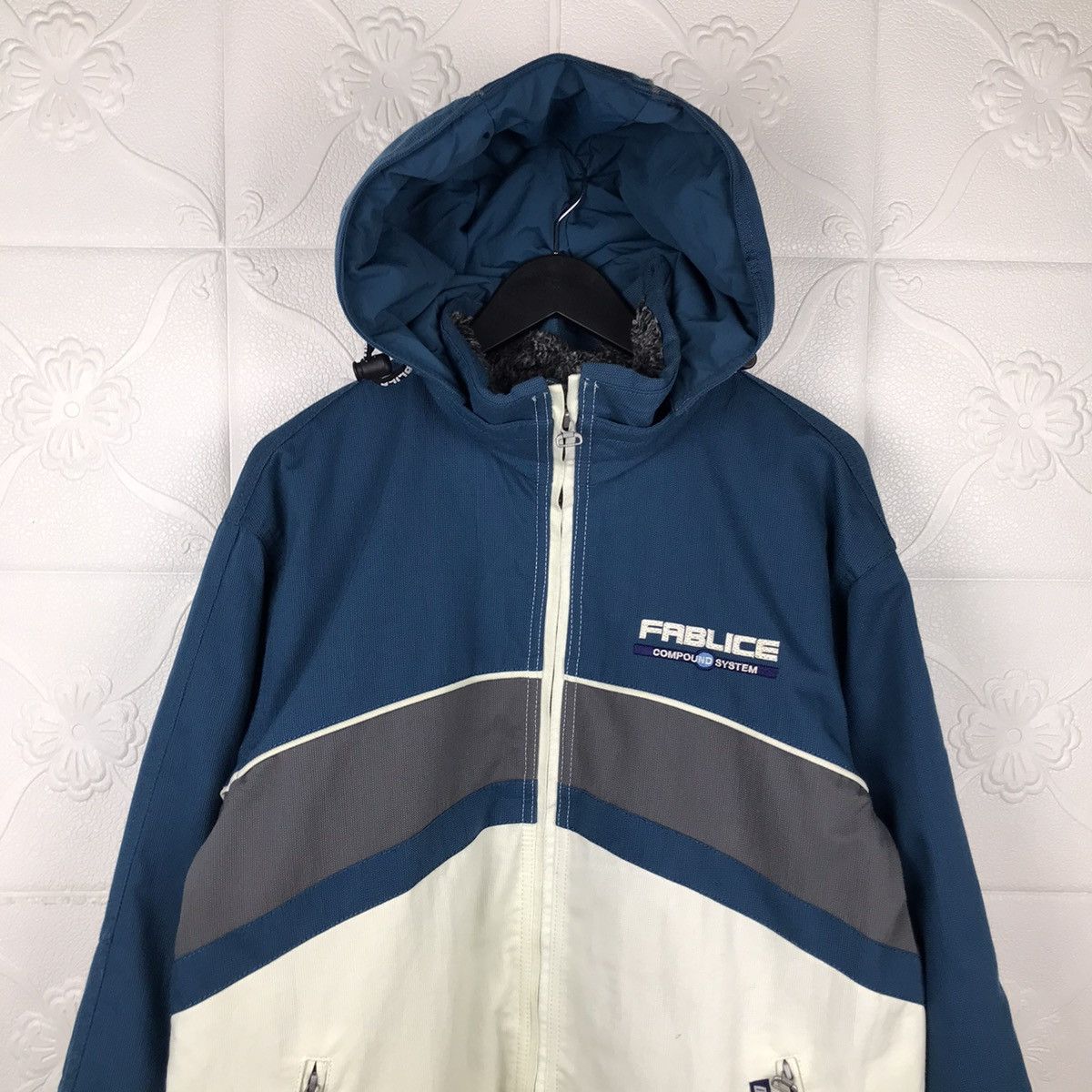 Japanese Brand × Vintage Vintage 90s Fablice Thinsulate Compoud System Hooded Jacket Size US L / EU 52-54 / 3 - 2 Thumbnail