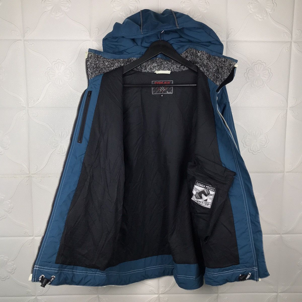 Japanese Brand × Vintage Vintage 90s Fablice Thinsulate Compoud System Hooded Jacket Size US L / EU 52-54 / 3 - 11 Thumbnail