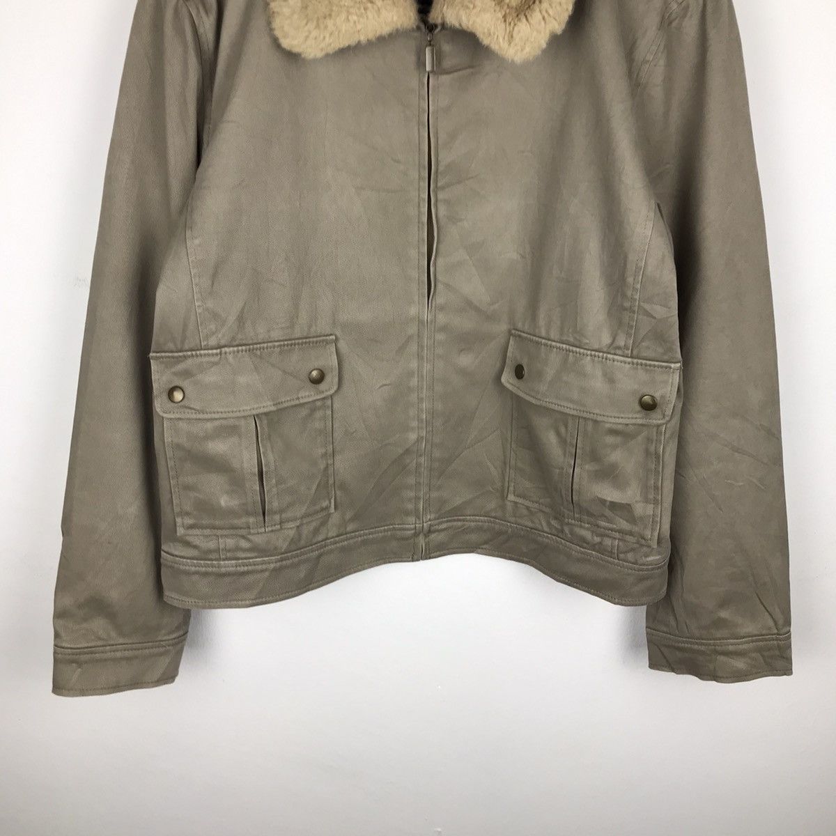 Japanese Brand × Junko Shimada × Vintage Vintage Japanese 77 i Junko Shimada Faux Sherpa Jacket Size S / US 4 / IT 40 - 3 Thumbnail