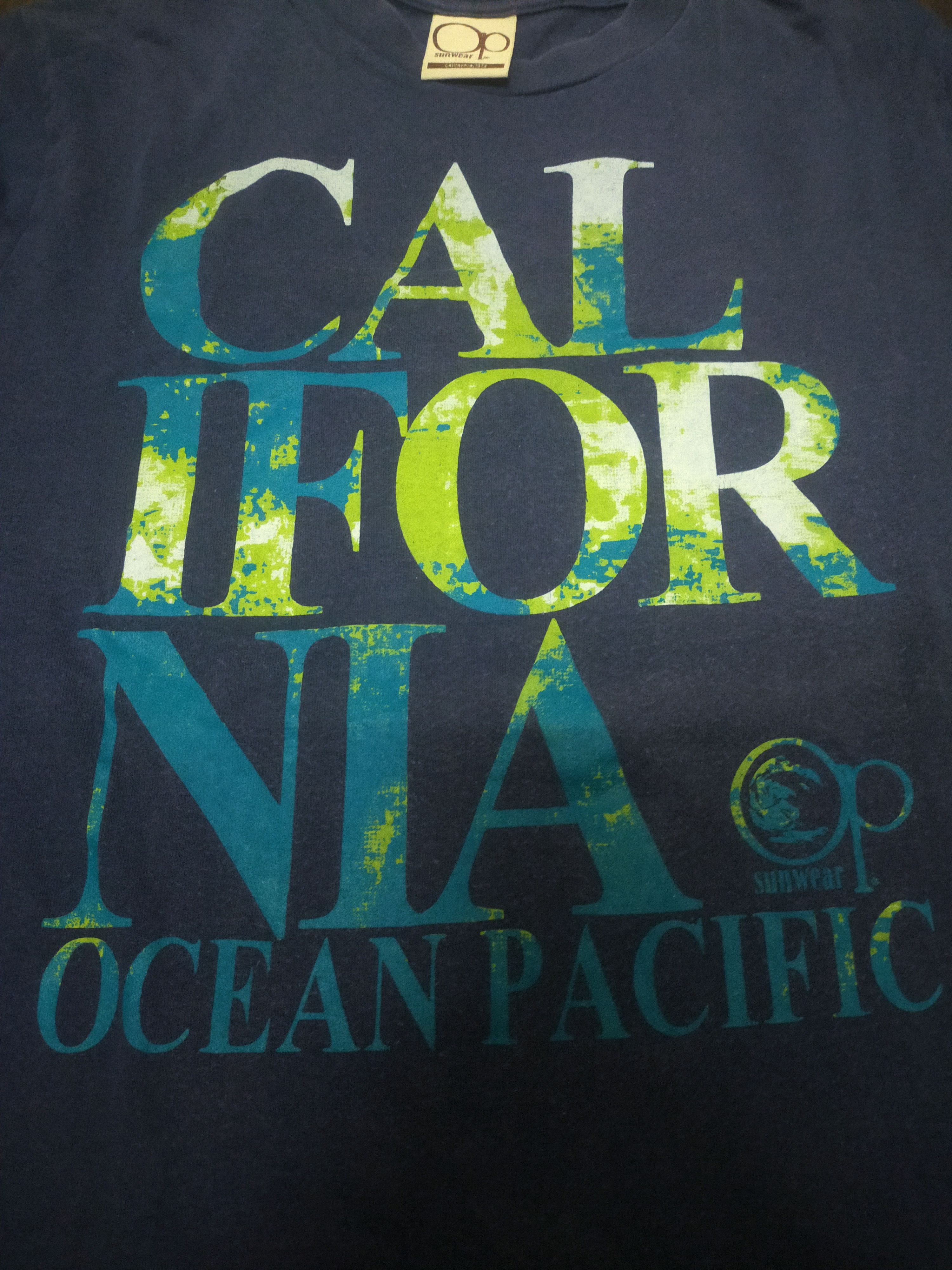 California Republic OCEAN PACIFIC CALIFORNIA TSHIRT Size US L / EU 52-54 / 3 - 3 Thumbnail