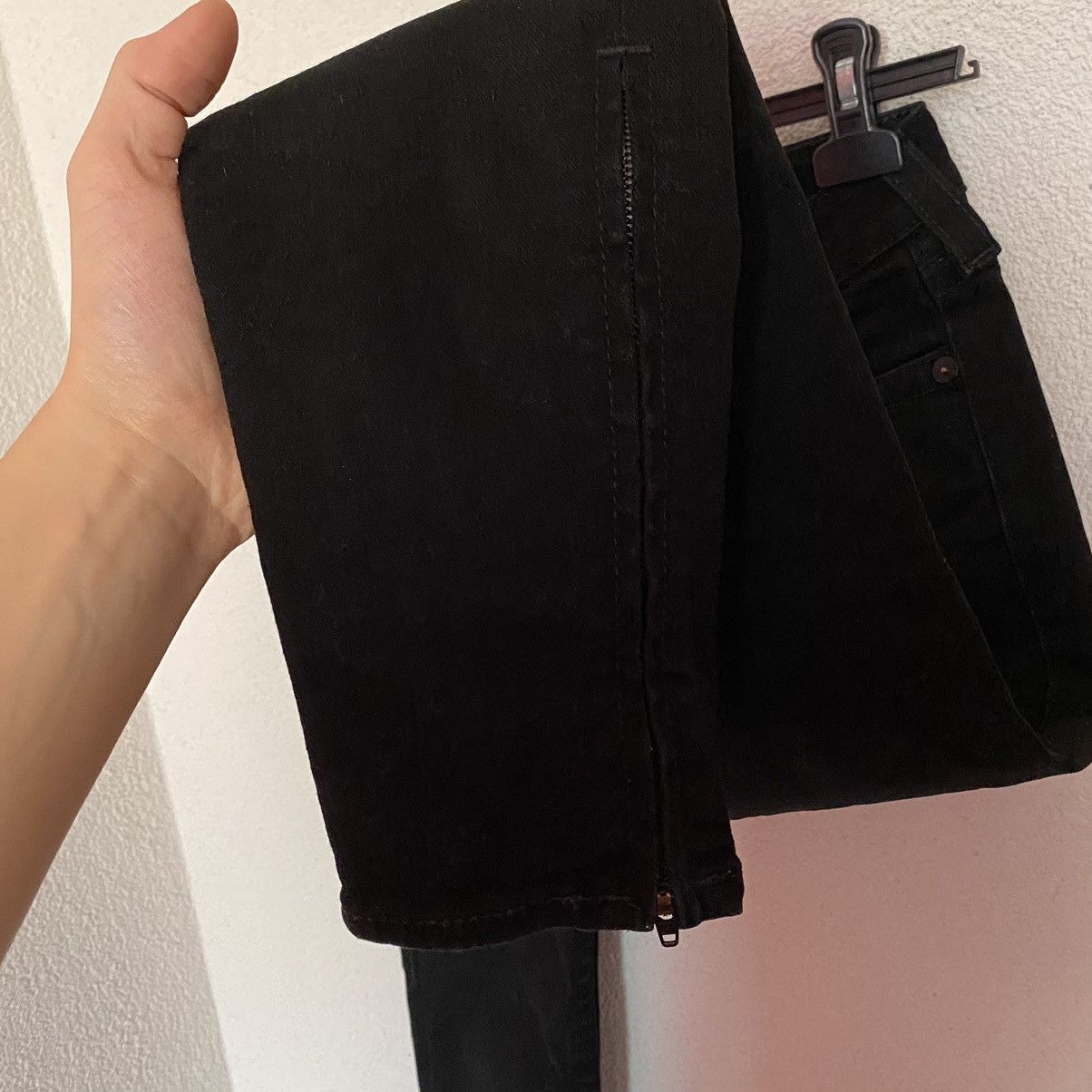 True Religion True Religion Horsehoe Black Denim Jeans Size 25" / US 0 / IT 36 - 4 Thumbnail