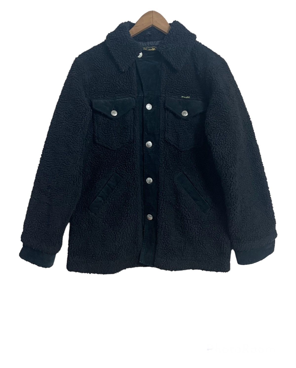 Wrangler x Nano Universe Sherpa Biker Jacket M Native Nomad