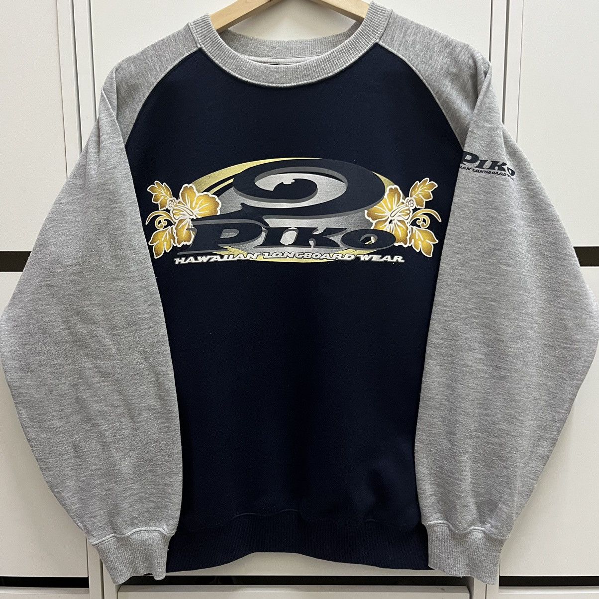 Vintage Piko Hawaiian Longboard Wear Sweatshirt Grailed