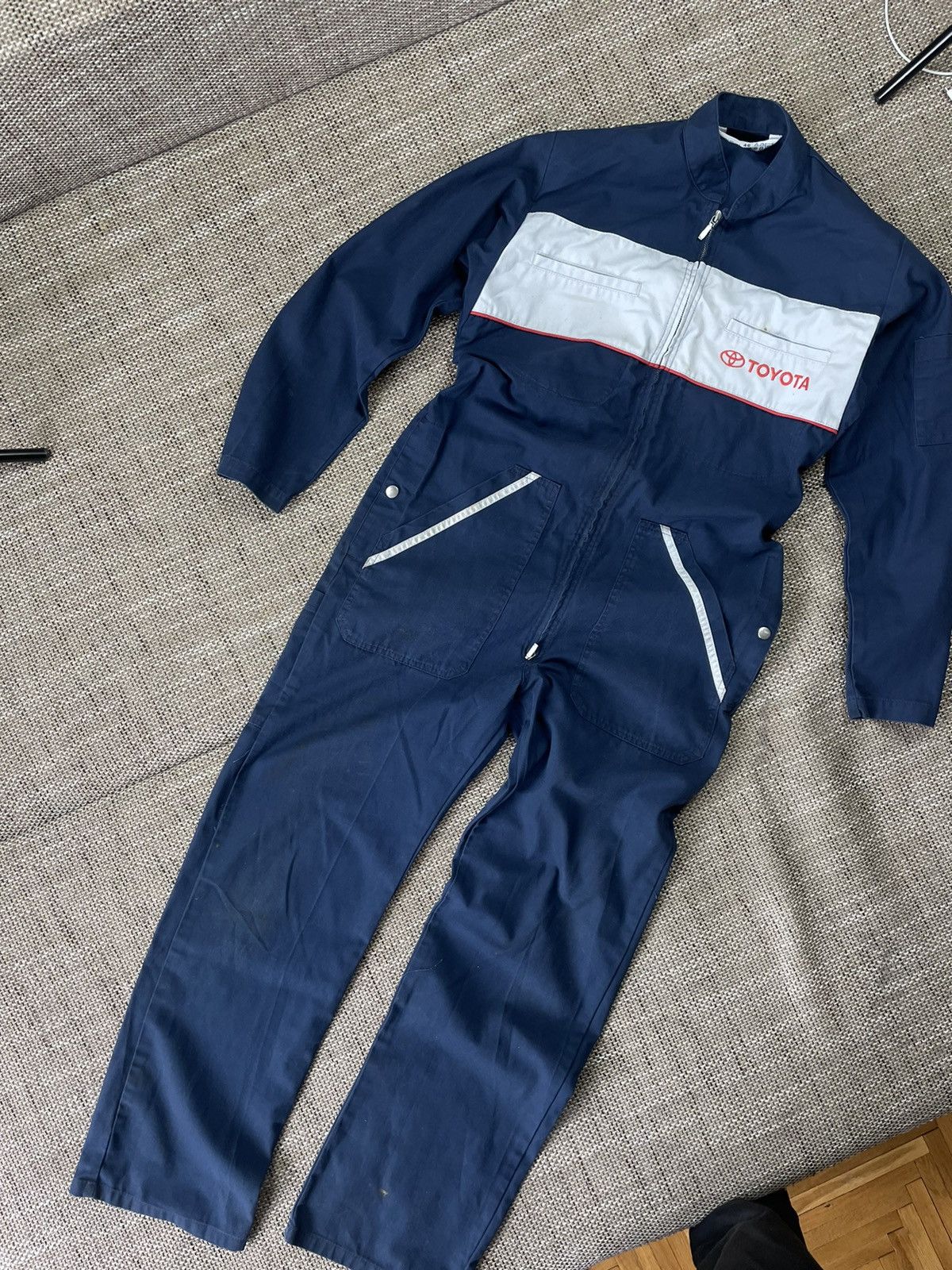 Vintage Vintage Overalls Toyota Racing | Grailed
