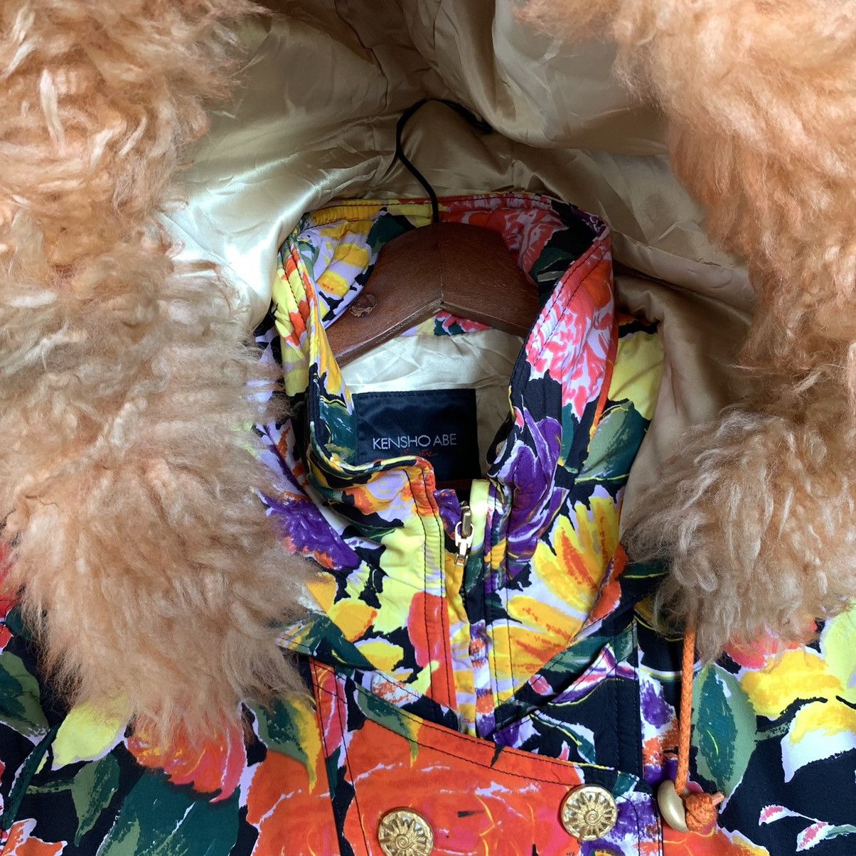 Kensho Abe × Vintage Kensho Abe Sports Flowers Hoodie Jacket Size US M / EU 48-50 / 2 - 8 Thumbnail