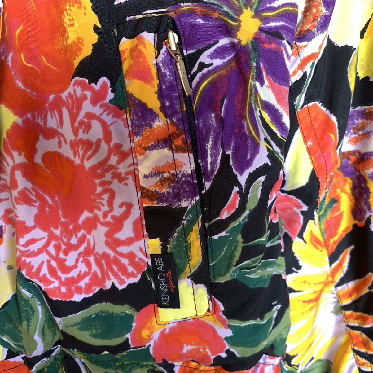 Kensho Abe × Vintage Kensho Abe Sports Flowers Hoodie Jacket Size US M / EU 48-50 / 2 - 10 Thumbnail