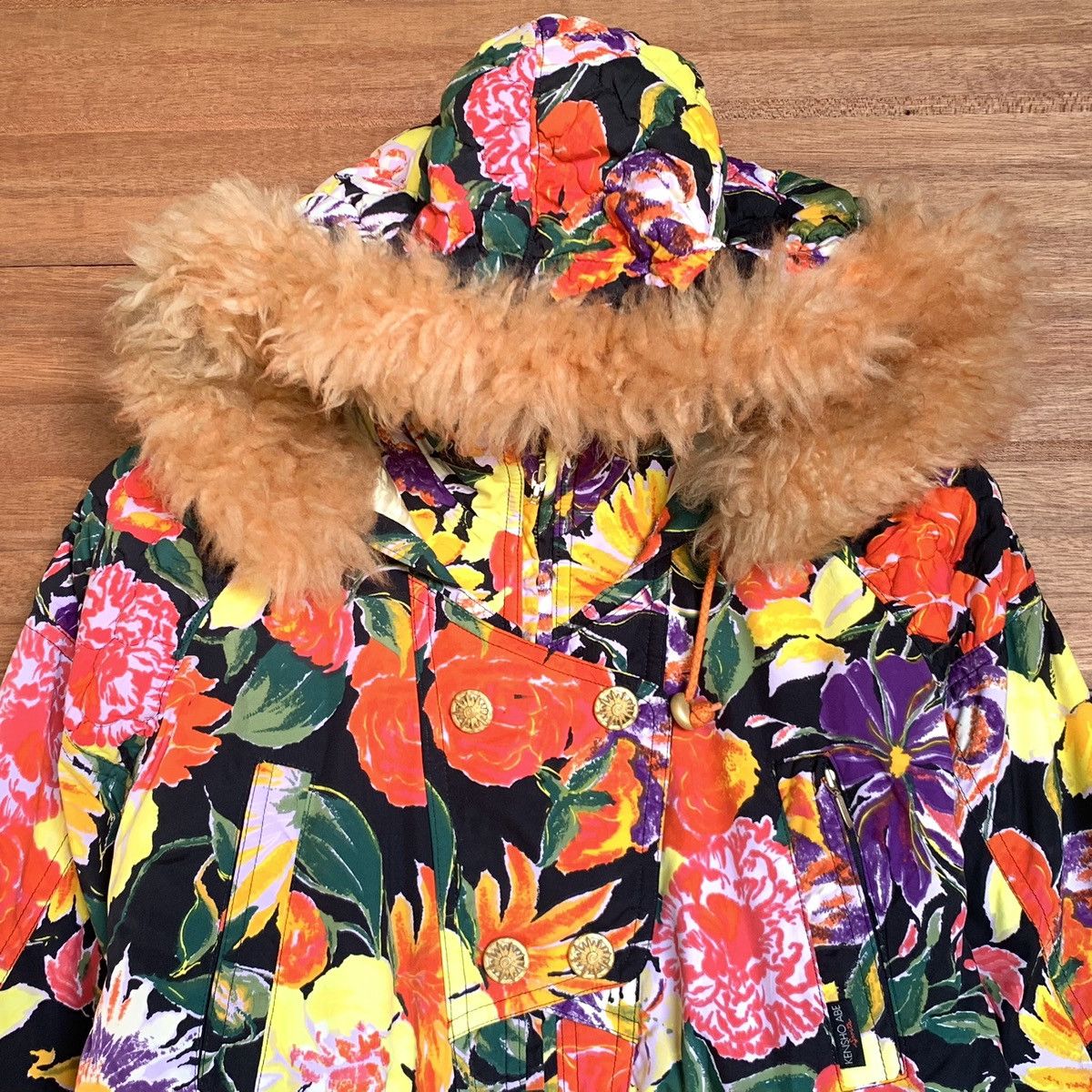 Kensho Abe × Vintage Kensho Abe Sports Flowers Hoodie Jacket Size US M / EU 48-50 / 2 - 7 Thumbnail