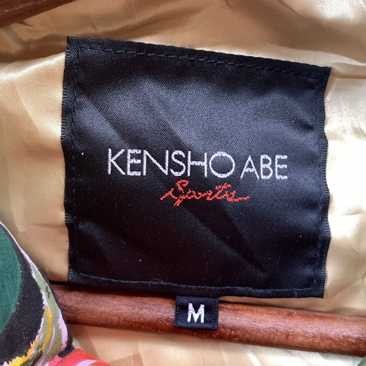 Kensho Abe × Vintage Kensho Abe Sports Flowers Hoodie Jacket Size US M / EU 48-50 / 2 - 14 Thumbnail