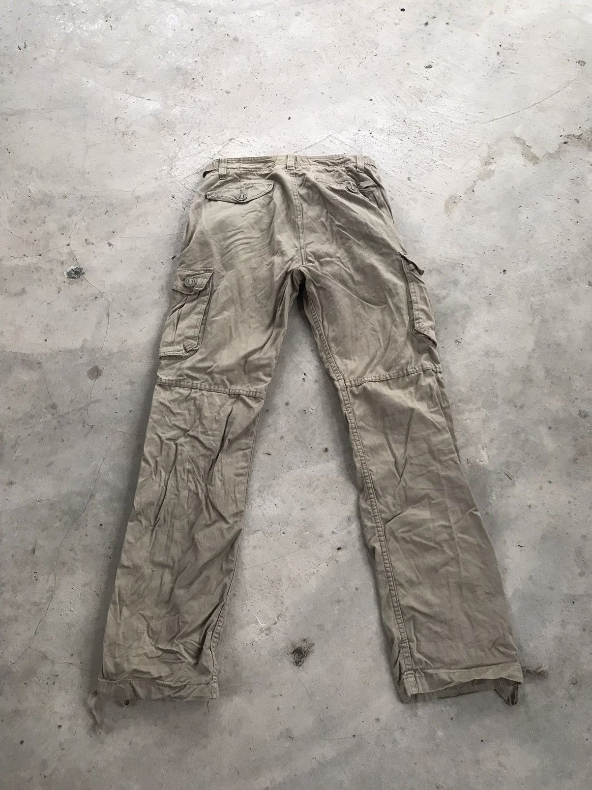 14th Addiction RARE BACK NUMBERS CARGO PANTS MULTI POCKET Size US 31 - 5 Thumbnail
