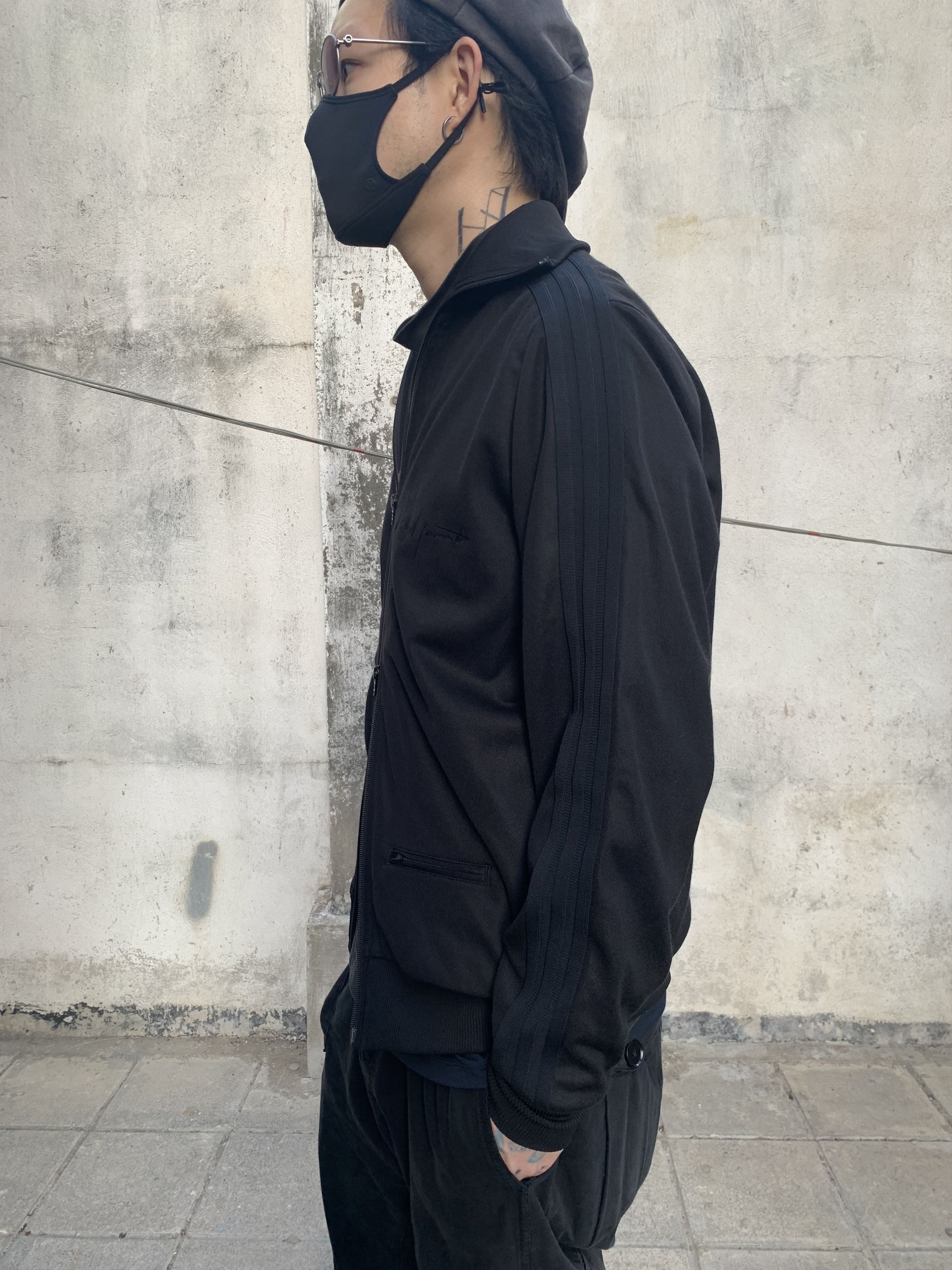 Yohji Yamamoto X Adidas Limited Strips Jacket