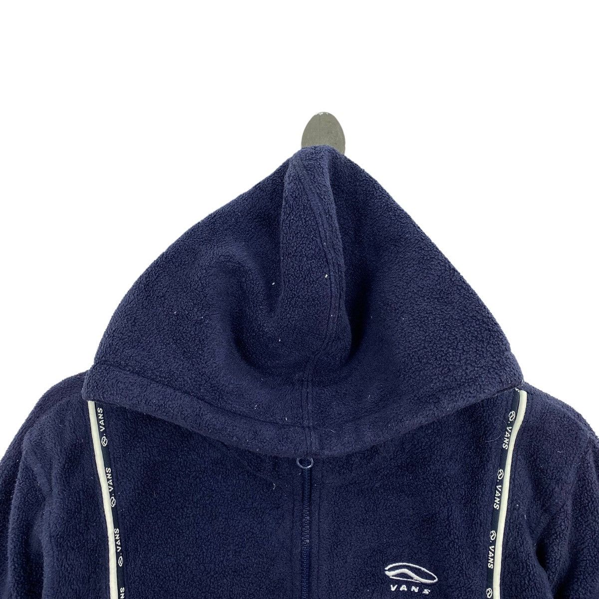 Vans Vintage VANS SKATEBOARD Brand Stripe Retro Sherp Navy Hoodie Size US XS / EU 42 / 0 - 2 Thumbnail